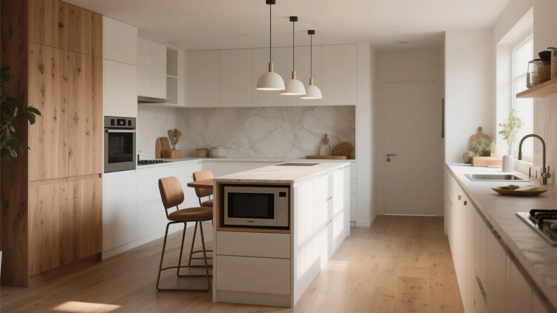 Create a multifunctional island