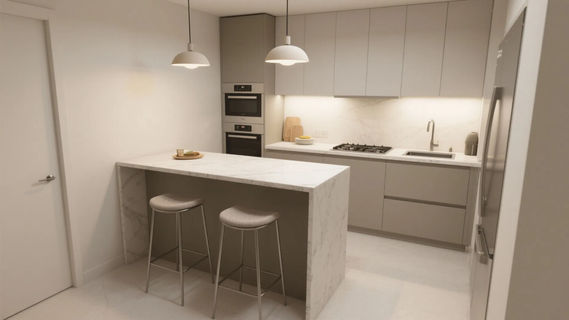 Small Kitchen Island with Stools Underneath: Maximizing Space & Style: Fast-Track Guide to Compact Kitchen Islands with Hidden Seating