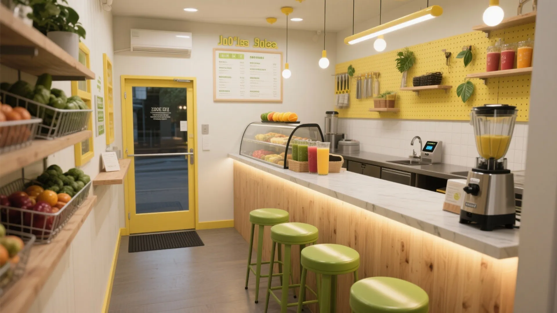 Low Budget Small Space Small Juice Bar Design Ideas: Fast-Track Guide to a Trendy Juice Bar on a Budget