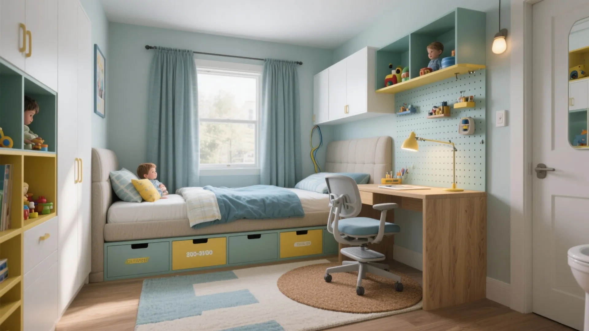 Kids Bedroom Ideas for Small Rooms: Creative Design Solutions: Fast-Track Guide to Maximizing Space and Fun in Tiny Bedrooms