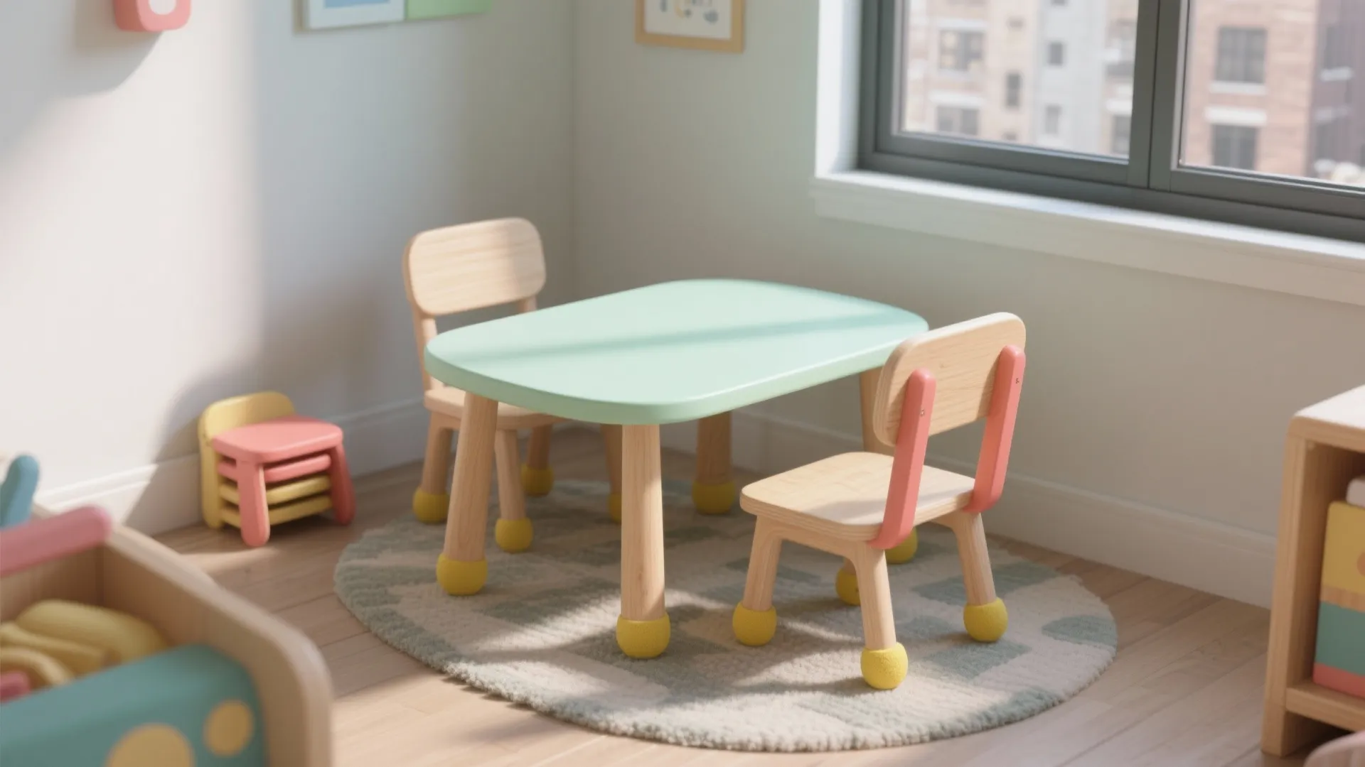 DIY Children's Table and Chairs: Easy Guide for Small Spaces