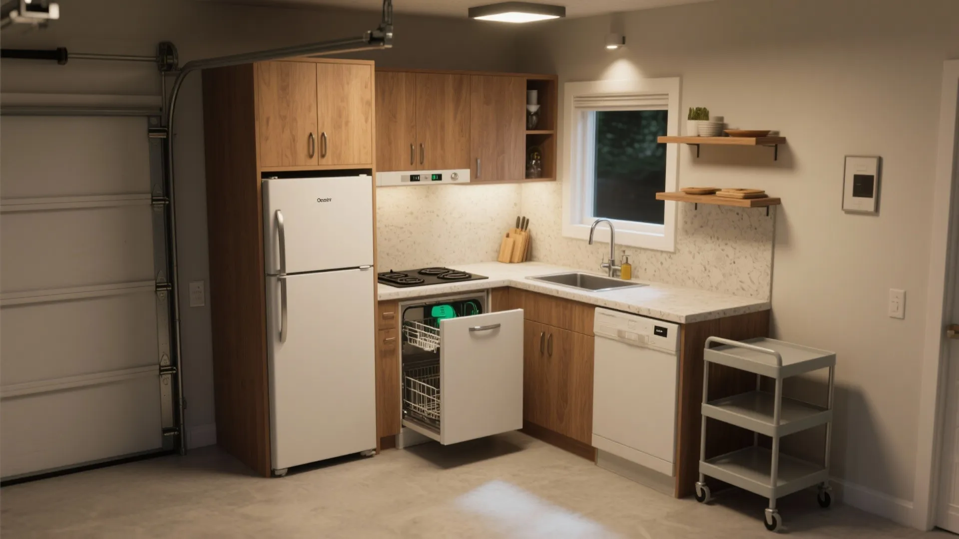 4. Make a compact, efficient kitchen