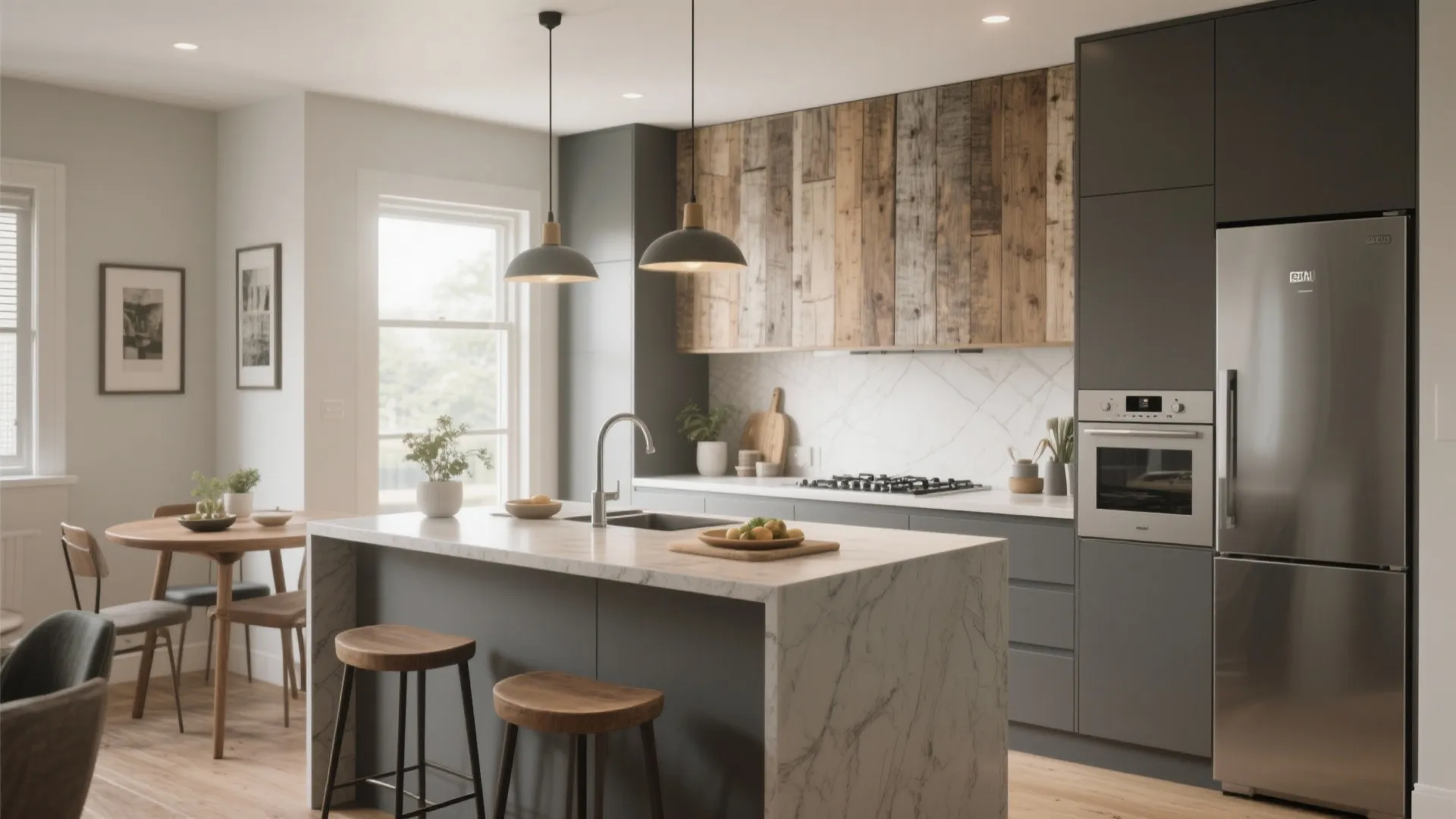 4. Compact kitchen, big impact