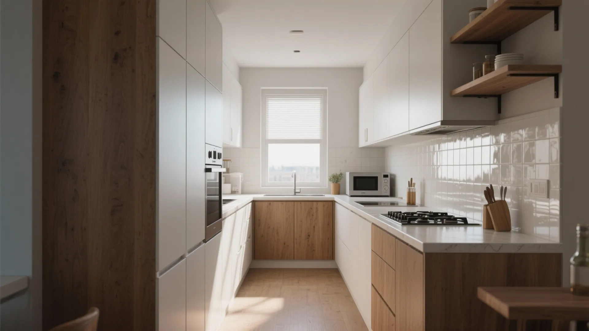 5. Thoughtful kitchen layout for small homes