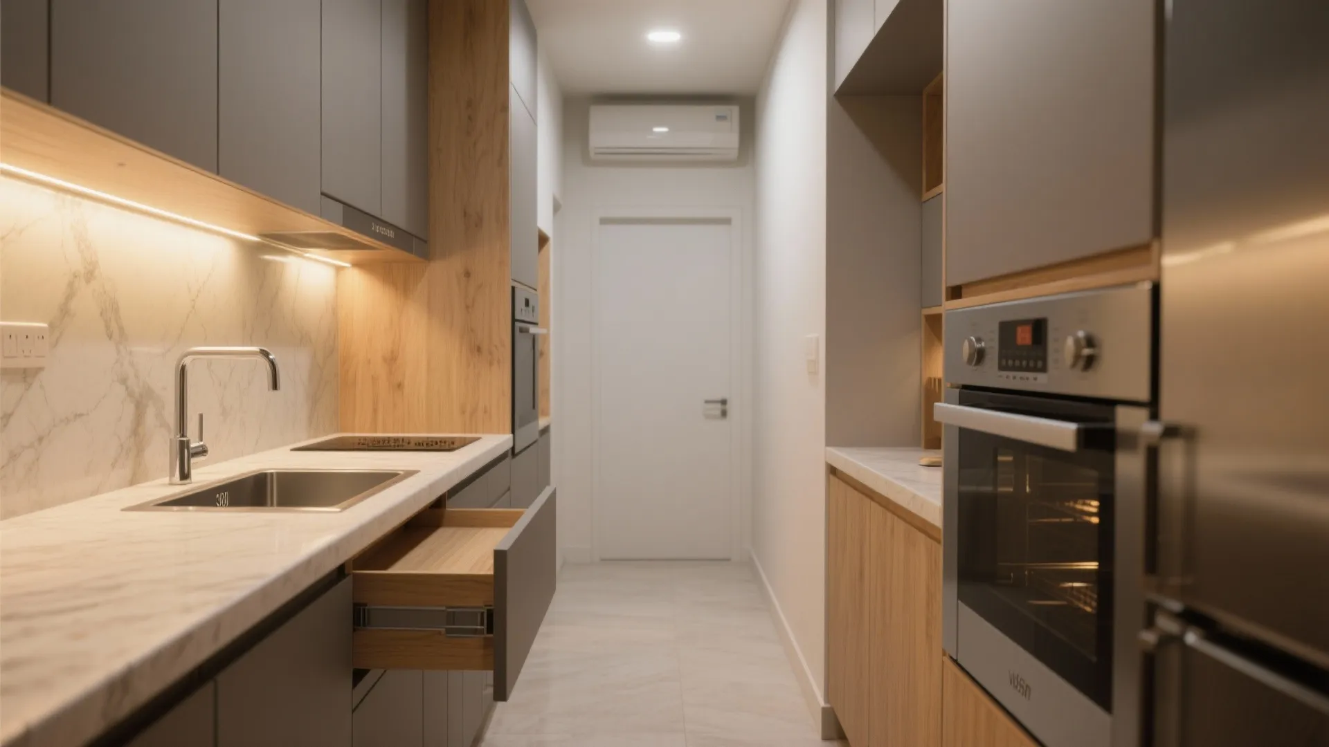 Kitchen clarity: compact layouts that cook