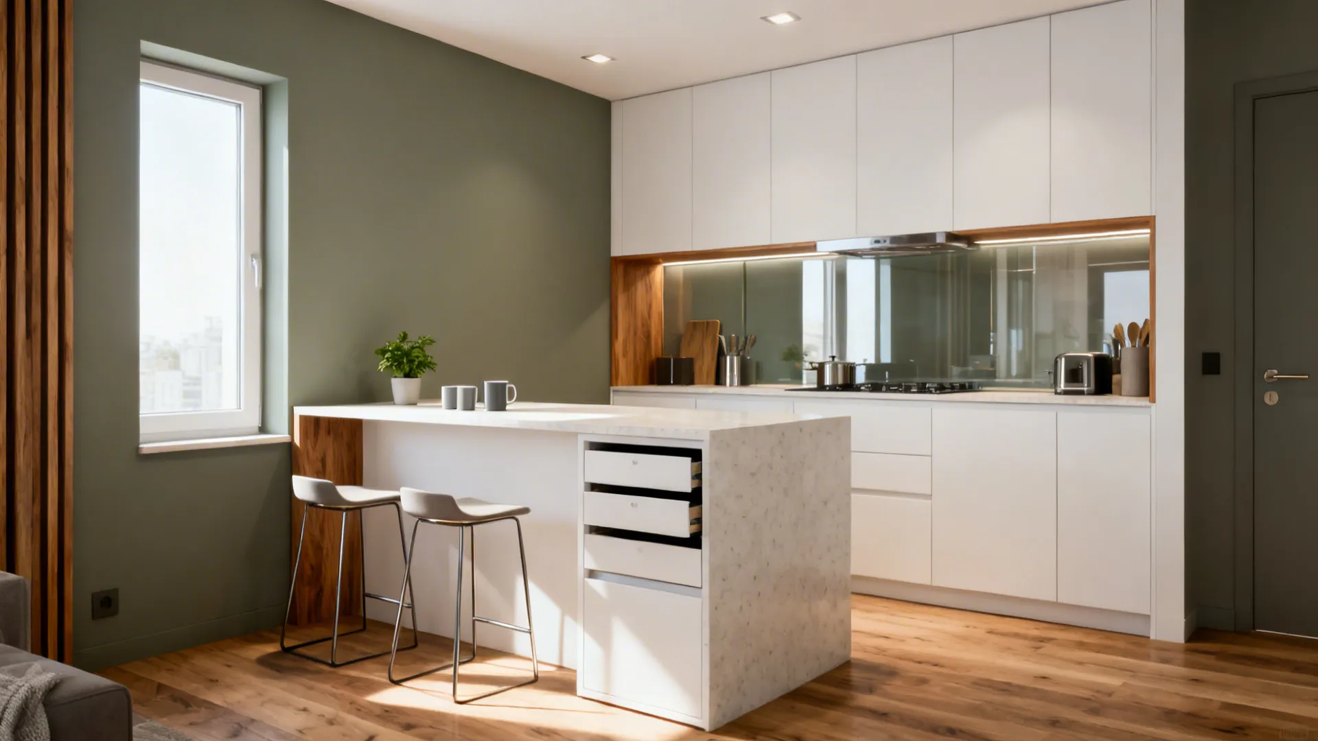 Kitchen Bar Design: 5 Ideas That Max Out Small Spaces: Real-world tips from a senior interior designer on crafting a smart, stylish kitchen bar in compact homes