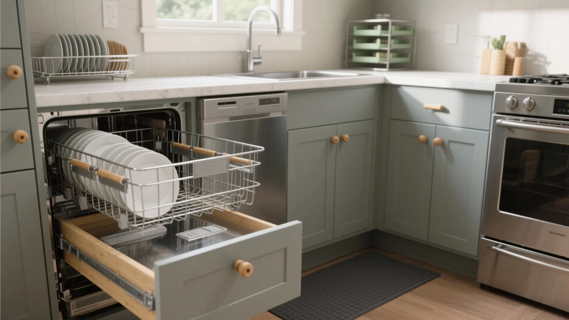 Kitchen Plate Basket Solutions for Small Space Efficiency