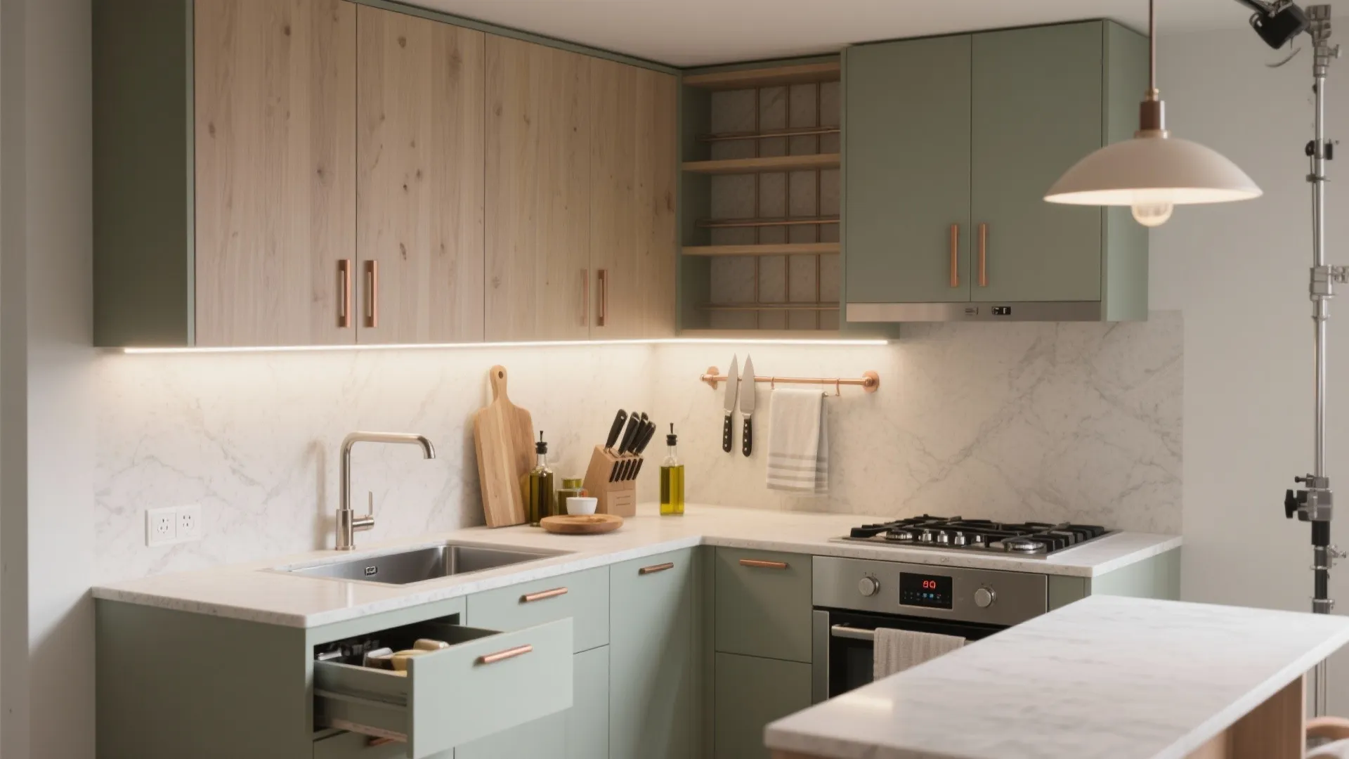 Kitchen Block Ideas for Small Spaces: Maximize Every Inch: 1 Minute to a Tidy Cooking Zone: My Real Kitchen Block Solutions for Tiny Homes