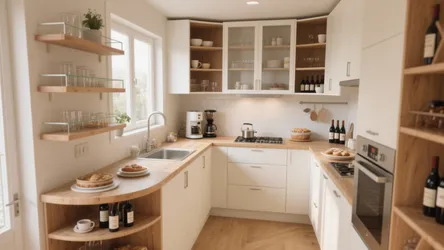 10 Corner Kitchen Shelf Ideas That Maximize Space
