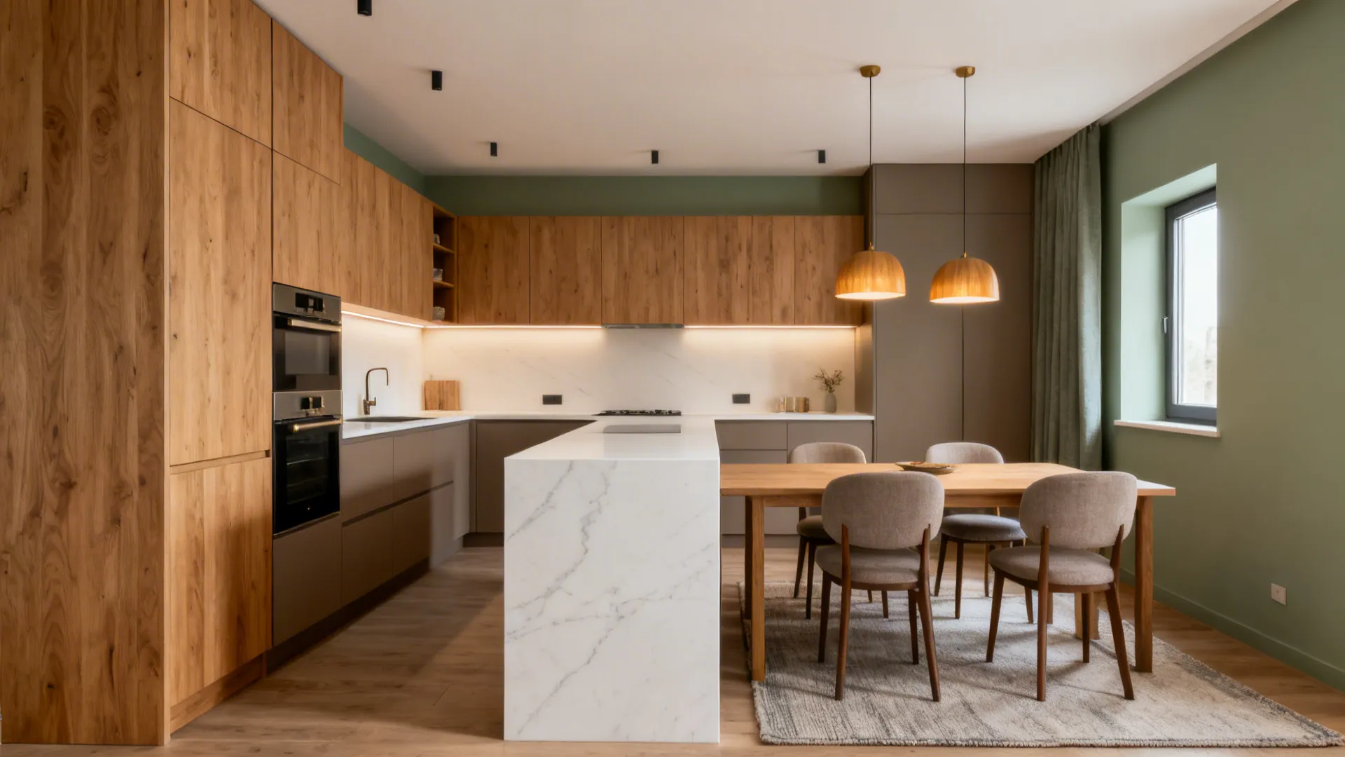 5 Smart Ideas for Dining cum Kitchen Design