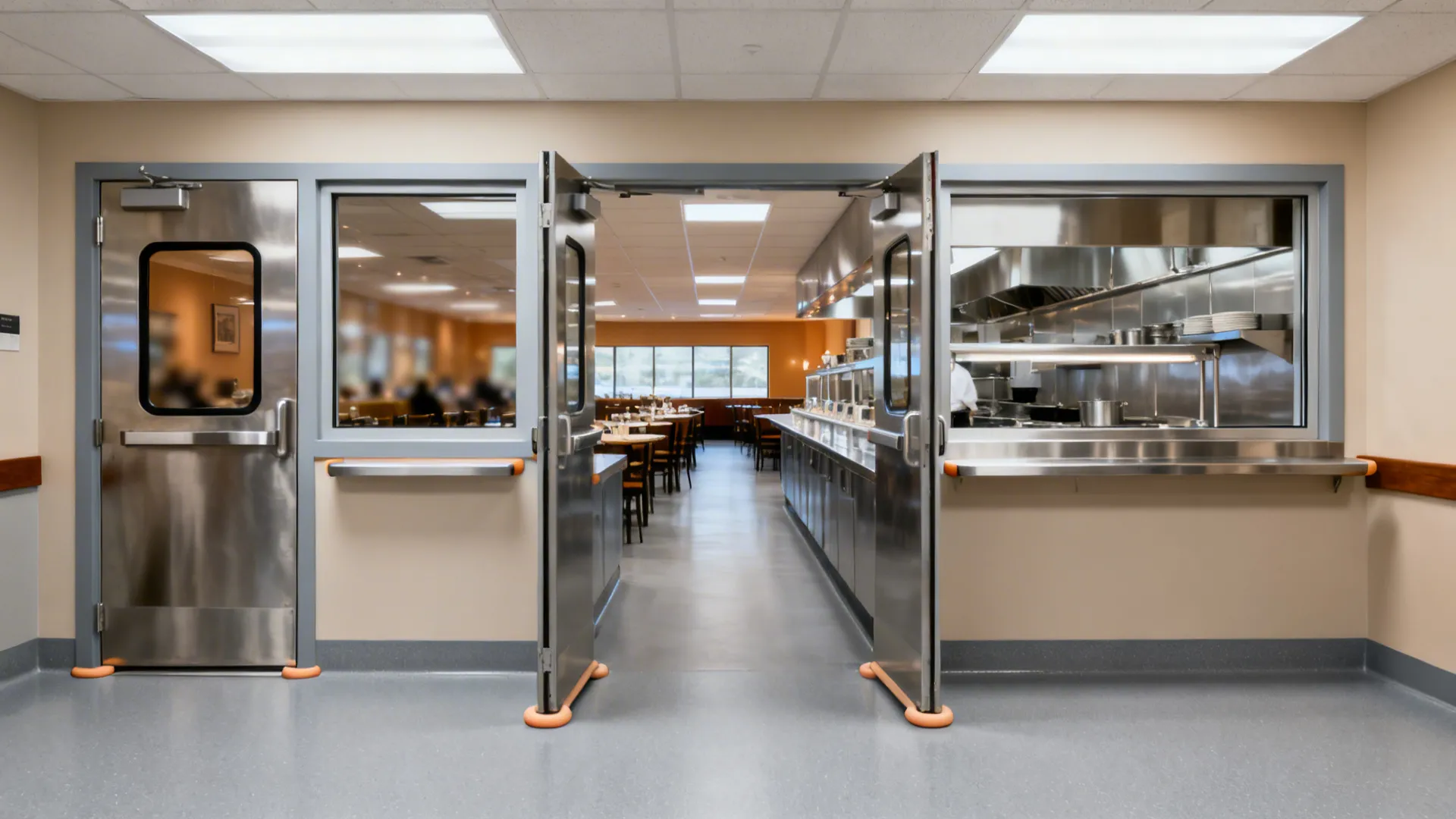 Double Swing Restaurant Kitchen Doors: 5 Proven Design Ideas