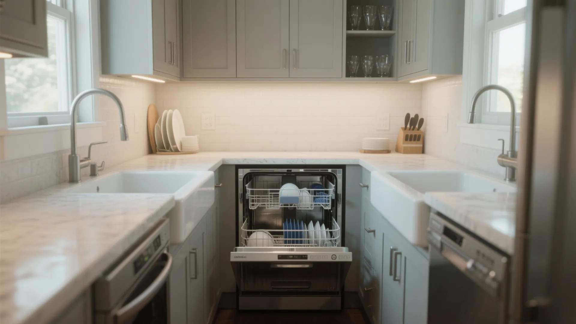 Dishwasher Placement in Small Kitchen: Smart Space Solutions: 1 Minute to Master Clever Dishwasher Placement in Tiny Kitchens