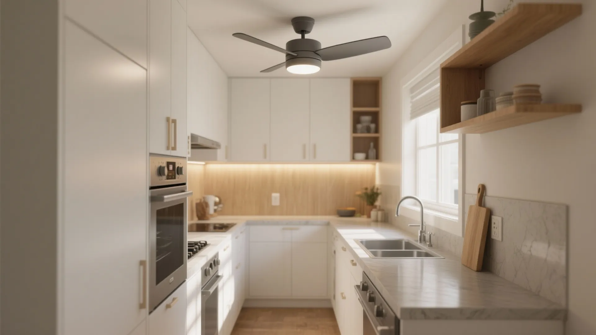 Small Ceiling Fan for Kitchen: Space-Saving Solutions