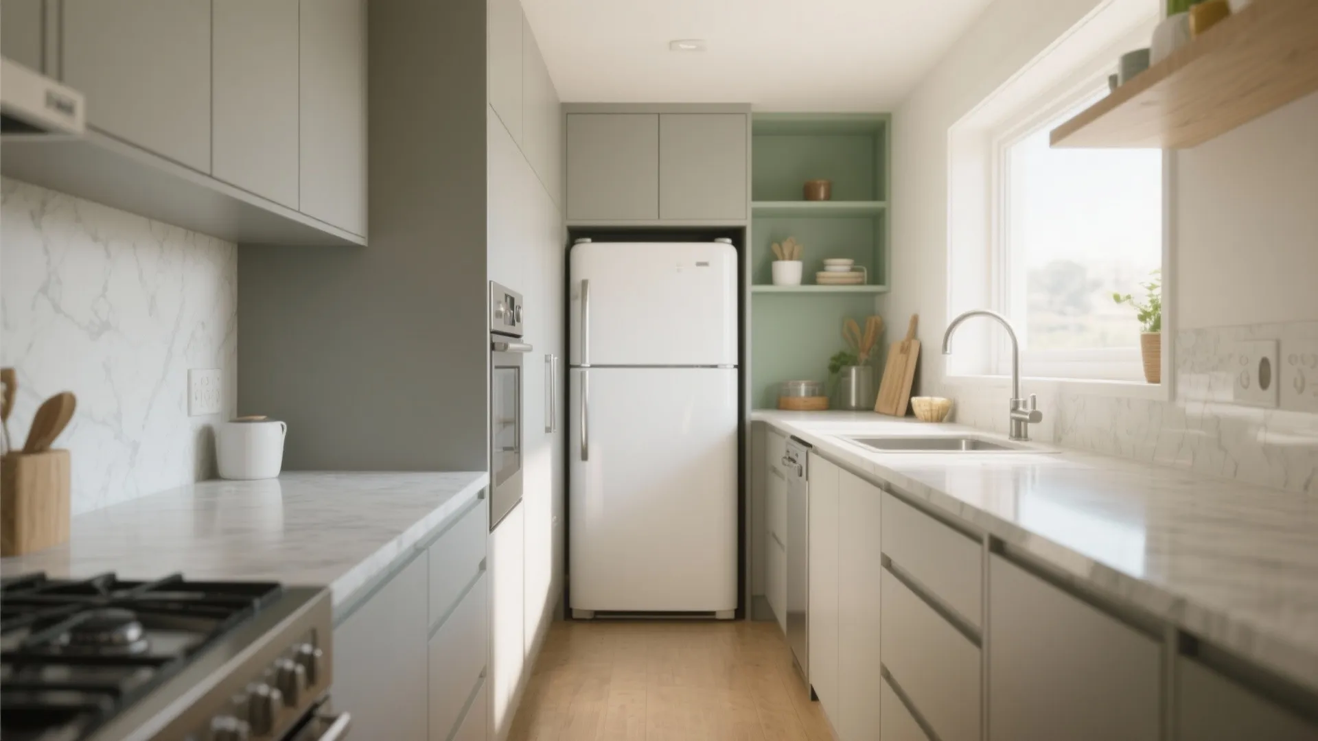 Where to Put a Fridge in a Small Kitchen: Space-Saving Guide: 1 Minute to Smarter Fridge Placement in Your Tiny Kitchen