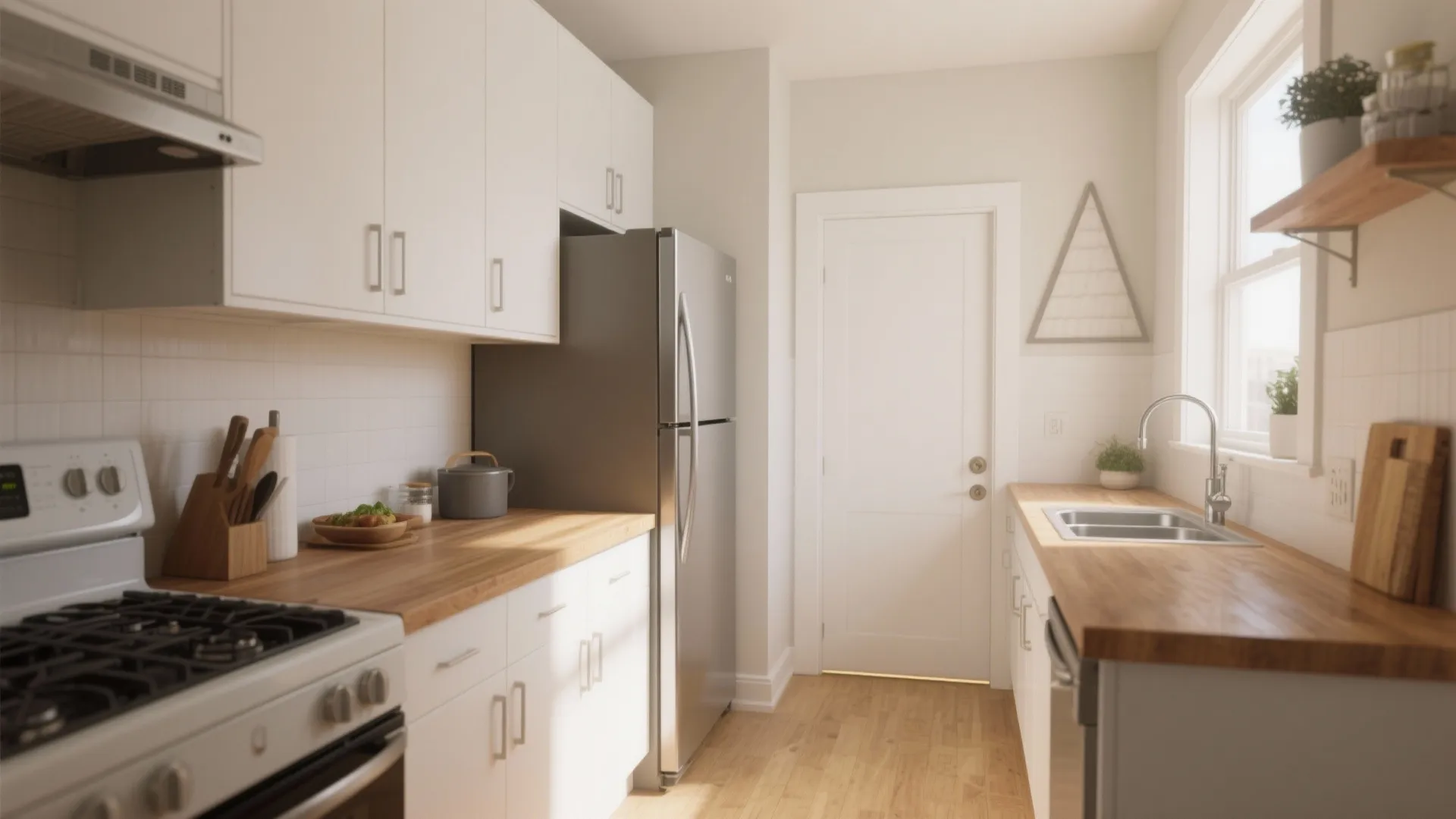 Where to Put Fridge in Small Kitchen: Expert Space-Saving Guide: 1 Minute to Smartly Position Your Fridge for Maximum Space