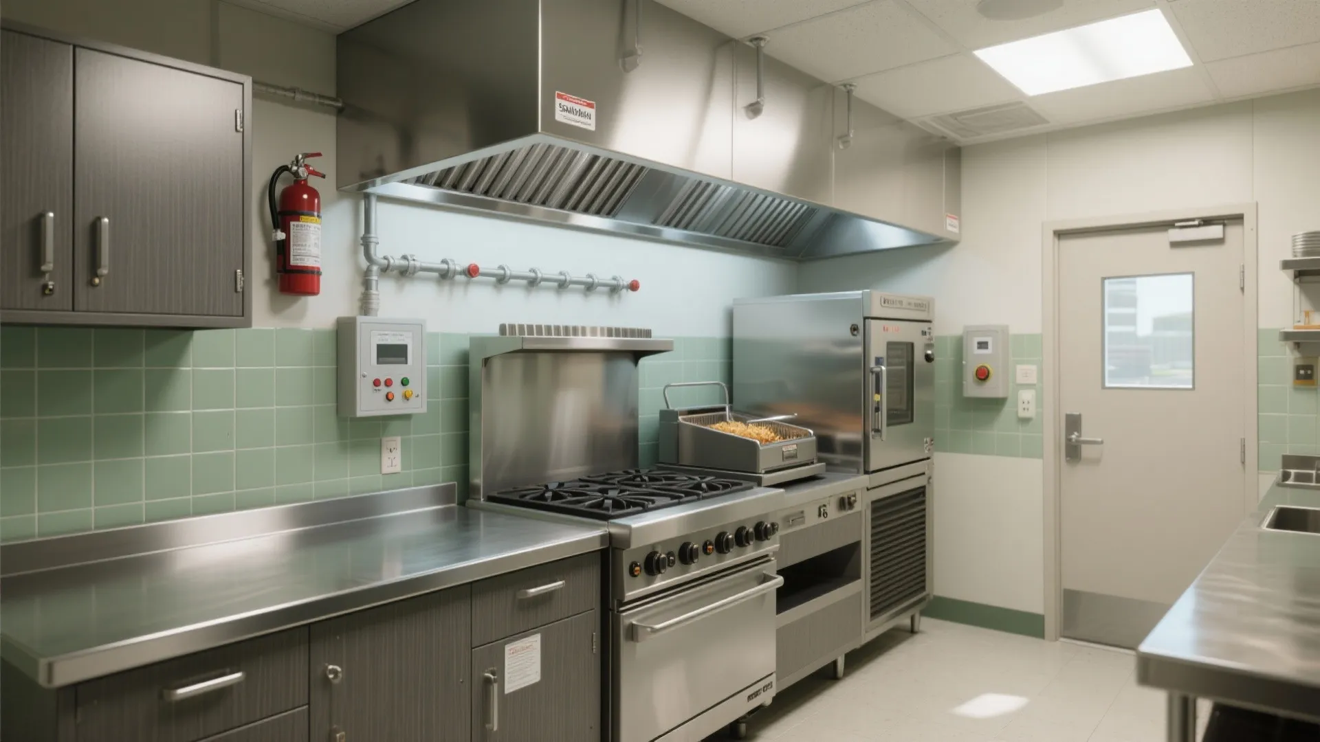 Kitchen Suppression System Essentials for Small Spaces: 1 Minute to Master Kitchen Suppression Systems and Fire Safety