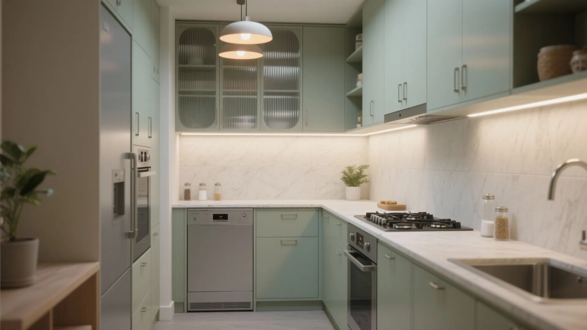 Modular Kitchen Ideas for Small Areas: Maximize Space Smartly: Fast-Track Guide to Designing a Chic Modular Kitchen in 1 Minute