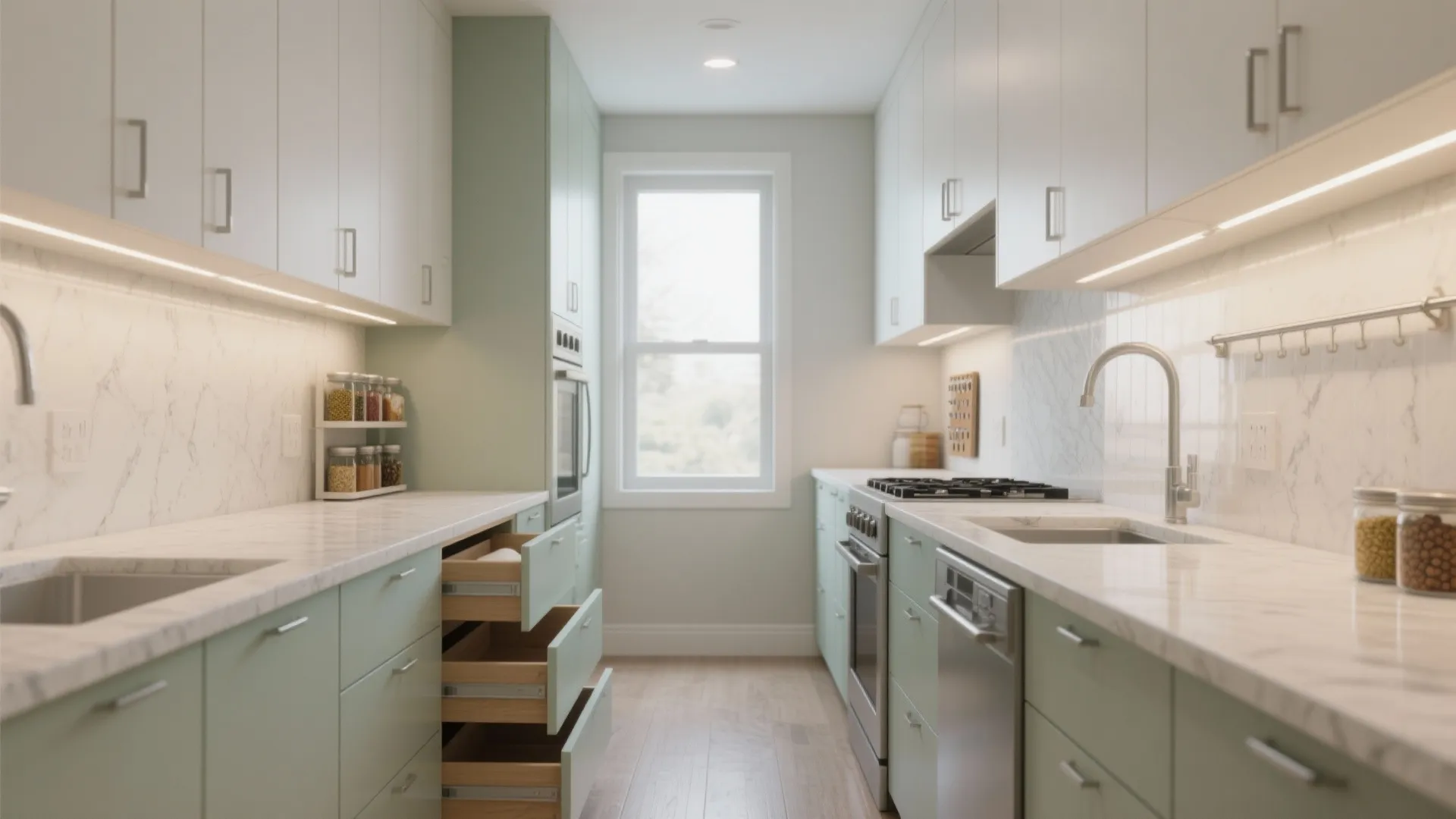 Small Kitchen Cabinets for Storage: Maximize Every Inch: 1 Minute to Smarter Small Kitchen Storage without Stress