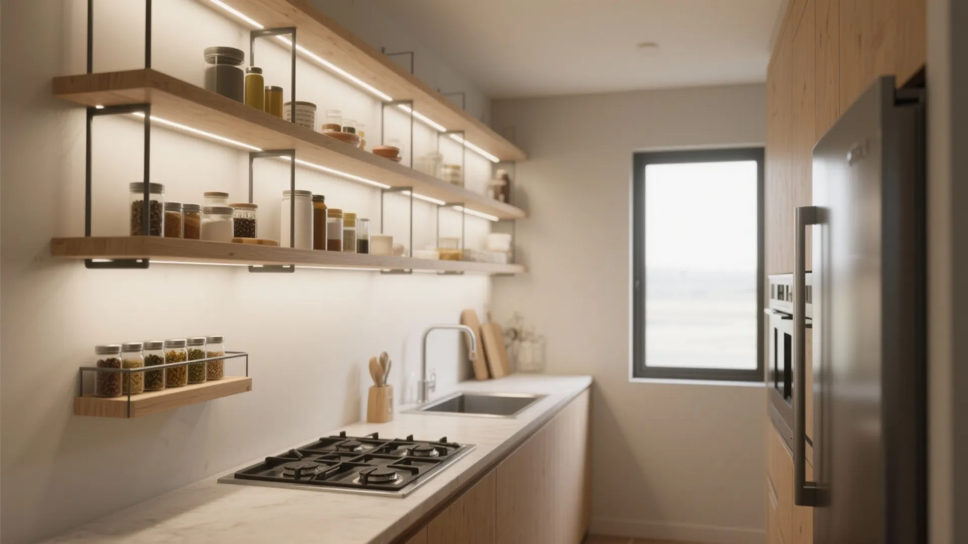 Small Kitchen Shelf Solutions for Maximizing Space: 1 Minute to Smarter Small Kitchen Shelving—Get Inspired Fast!