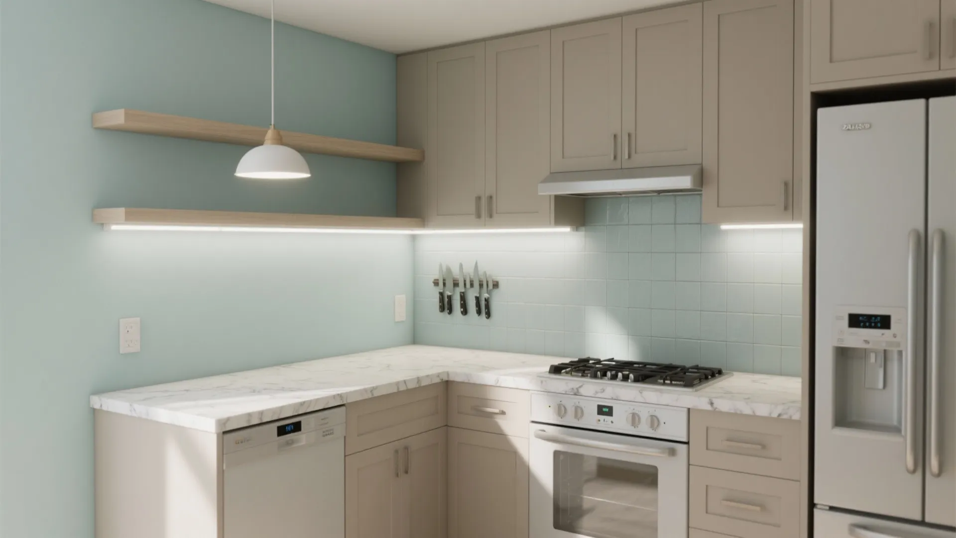 Decorating a Small Kitchen Apartment: Clever Design Tips: 1 Minute to Transform Your Compact Kitchen Space