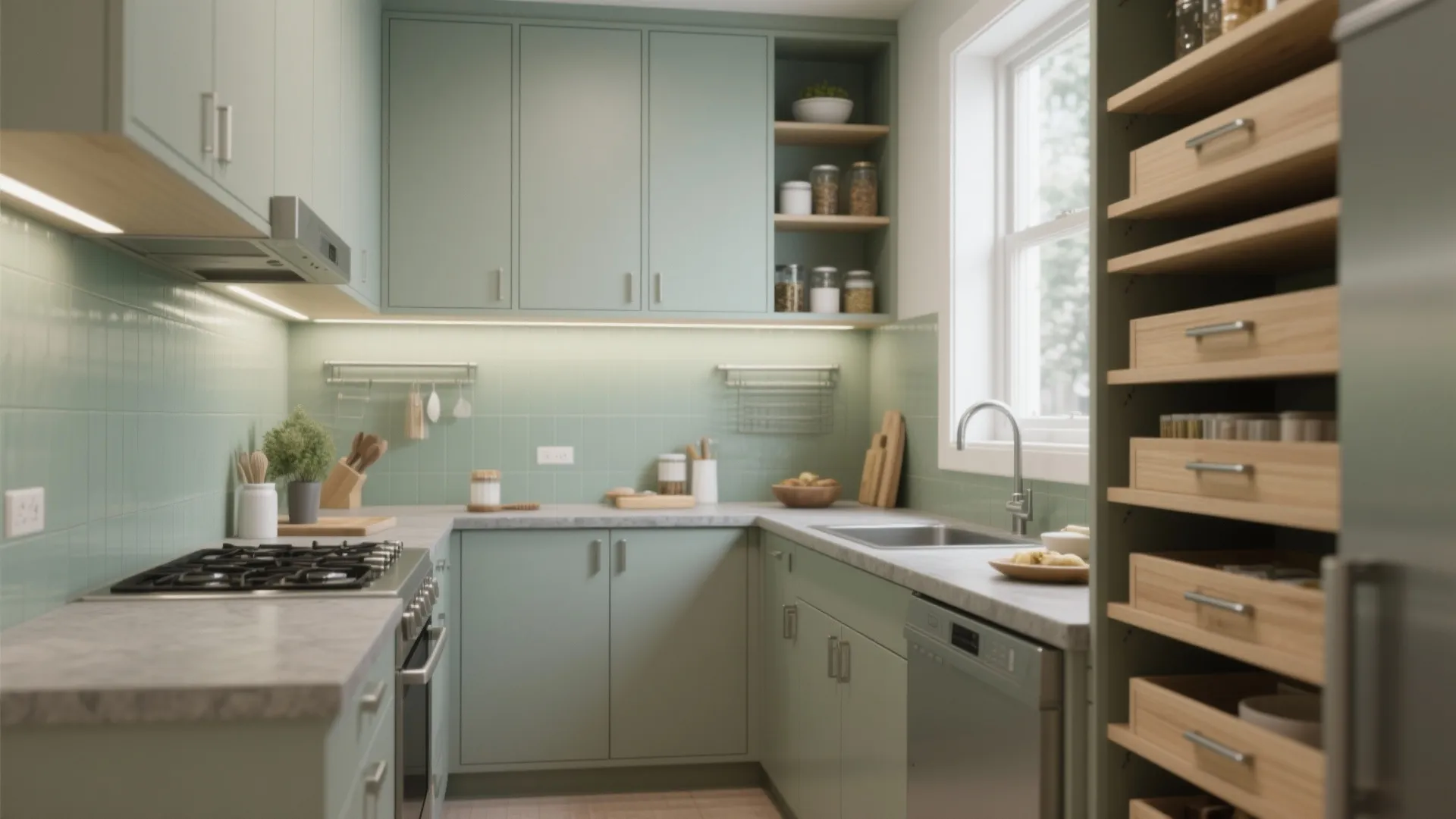Small Kitchen Storage Cabinets with Doors and Shelves: Space-Saving Ideas: Fast-Track Guide to Maximizing Storage in Minutes