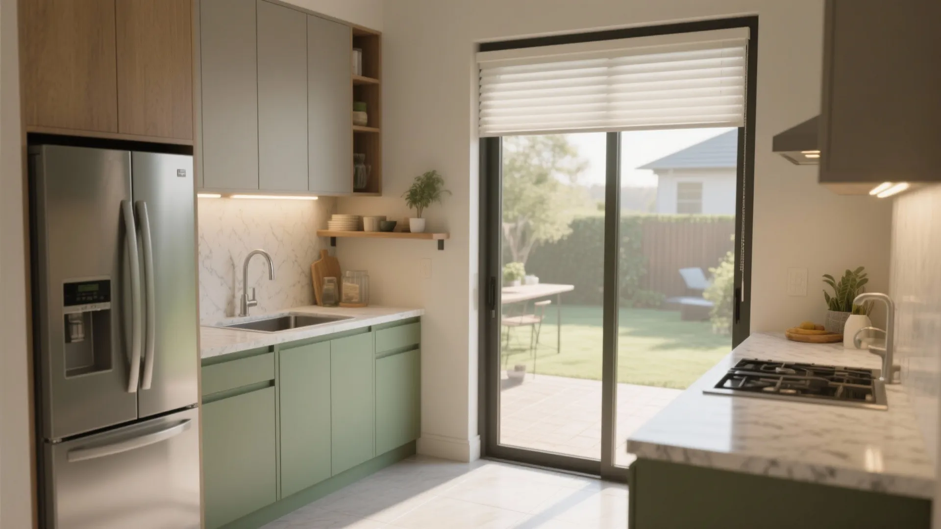 Small Kitchen with Sliding Glass Door: Design Ideas & Tips: Fast-Track Guide to Transforming Your Tiny Kitchen in Minutes