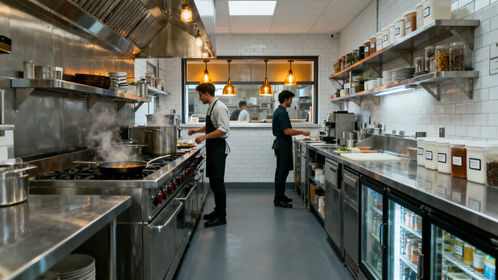 5 Smart Small Commercial Kitchen Design Layouts