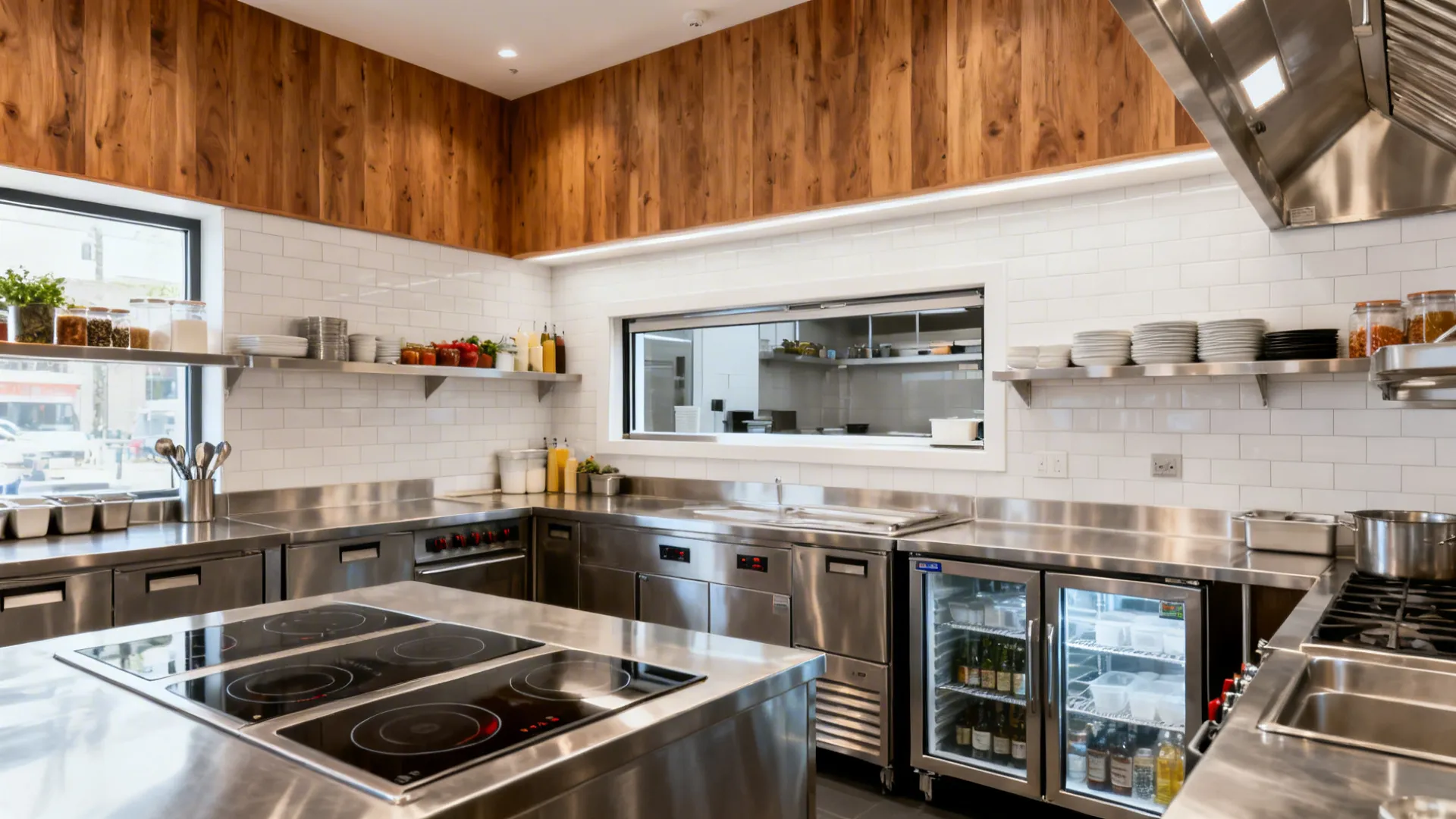 5 smart small restaurant kitchen design layout ideas