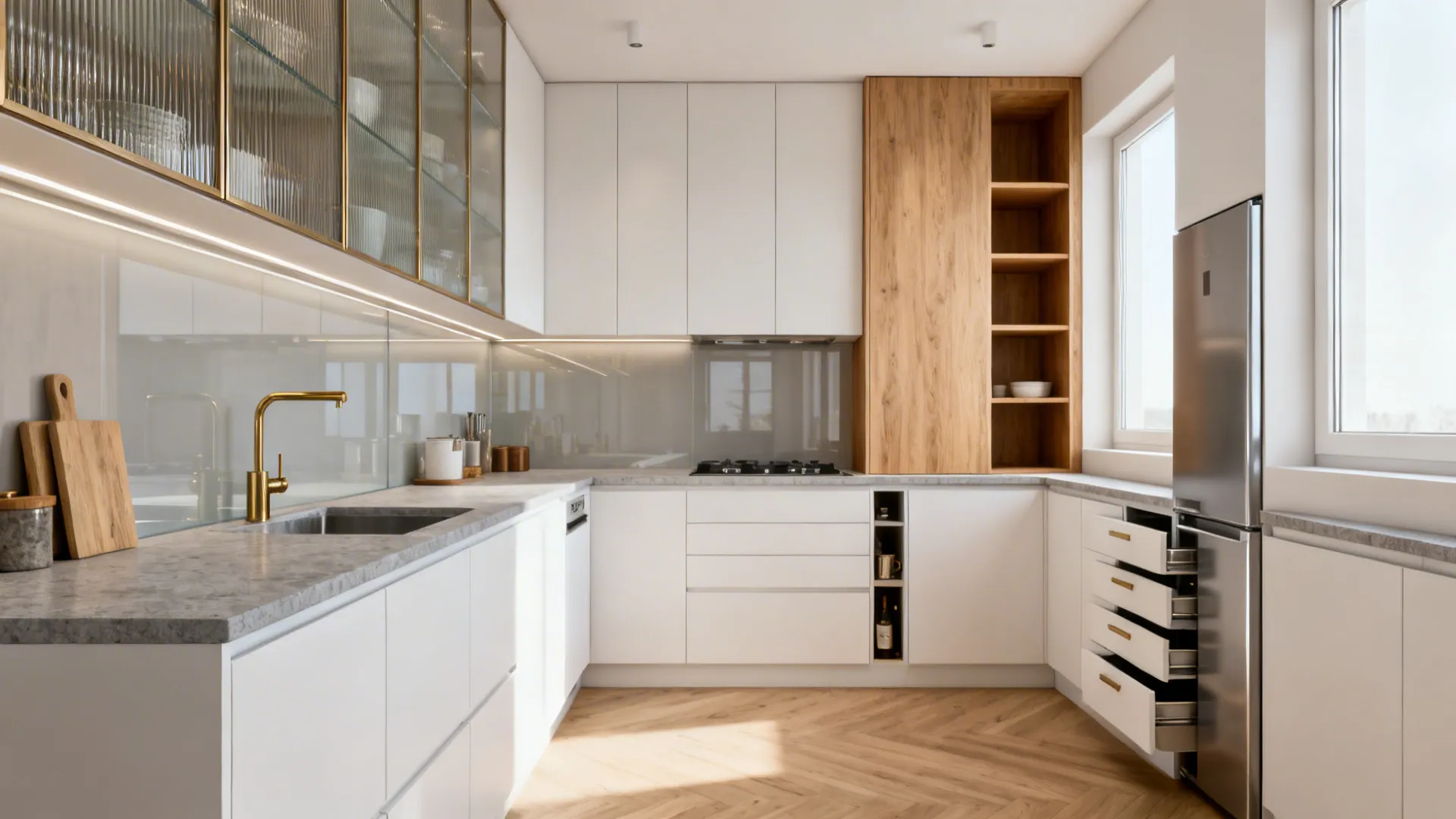 5 Built-In Small Kitchen Cupboards Designs (With Pictures Ideas)