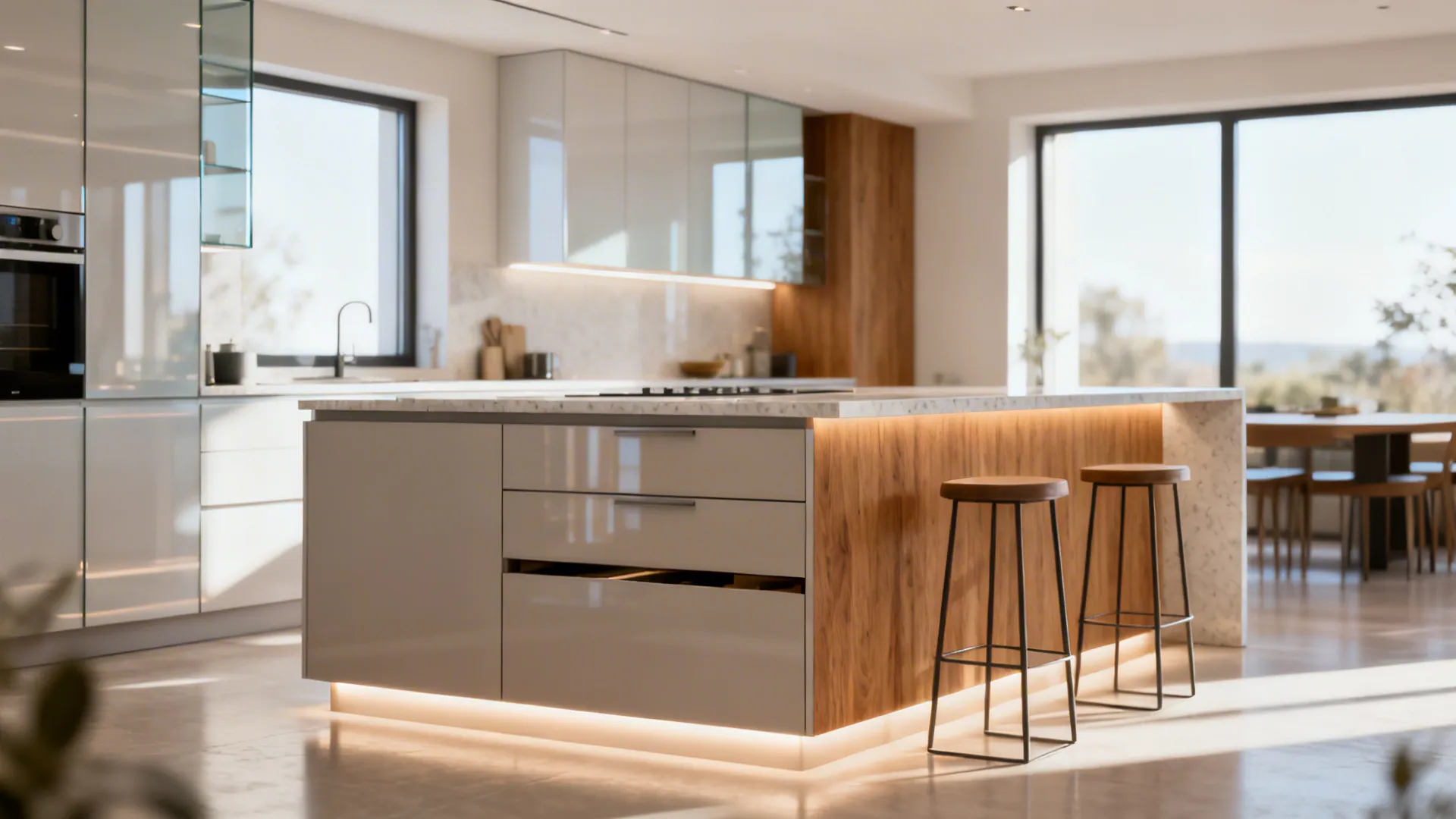 5 kitchen cabinet island design ideas with pictures: Small-space kitchen cabinet island tips from a senior designer—5 inspirations, real pros and cons, and expert-backed advice