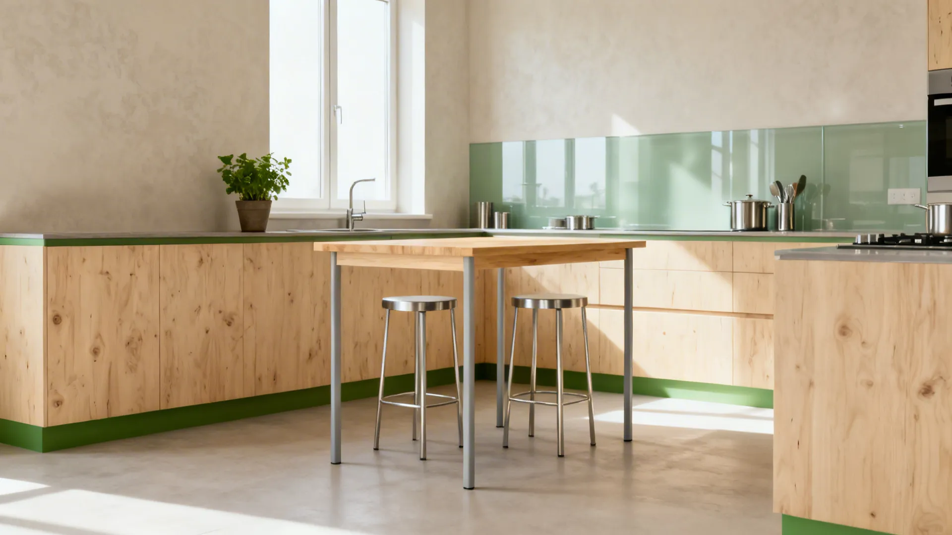 5 Kitchen Cooking Single Table Design Ideas for Small Spaces