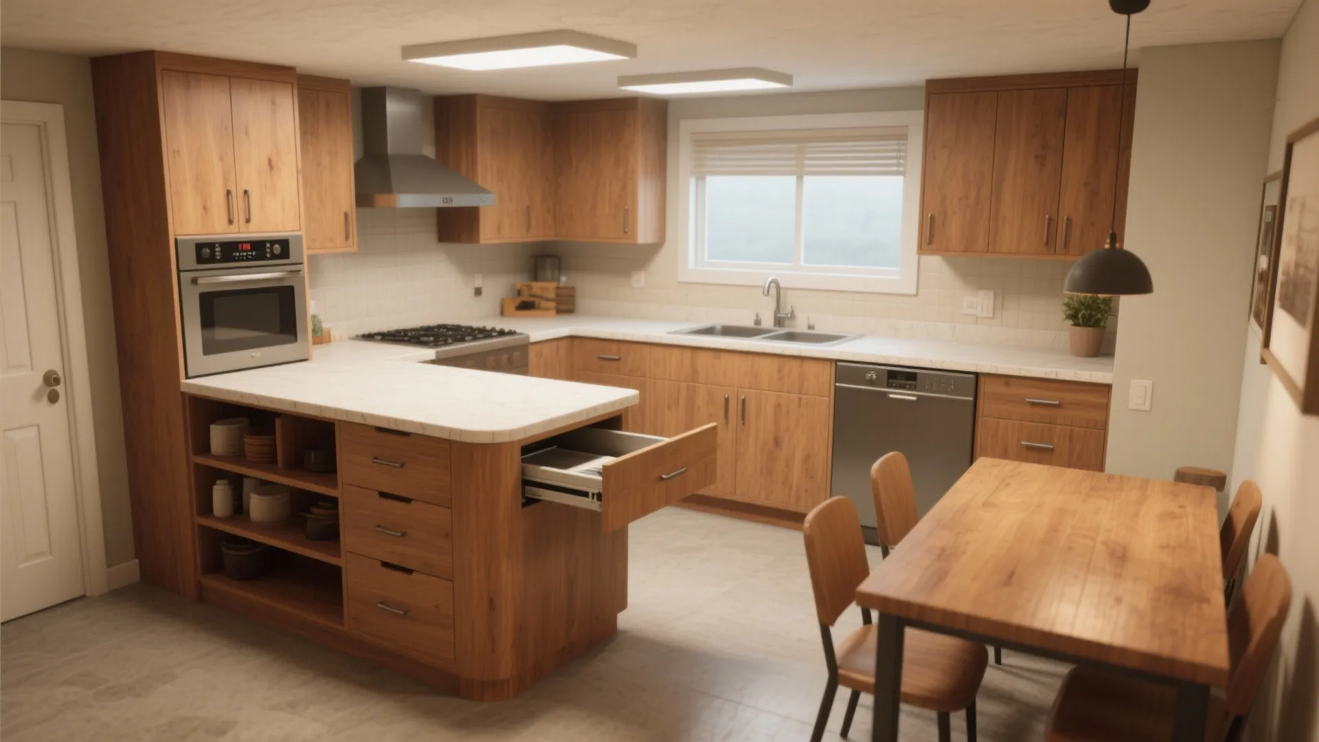 2. Compact, multi-functional islands