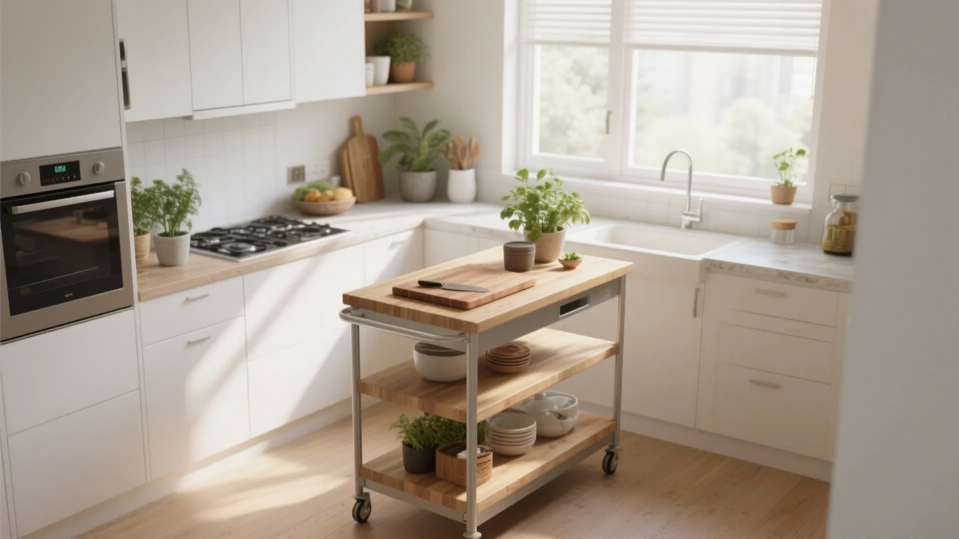 6. Compact Kitchen Islands