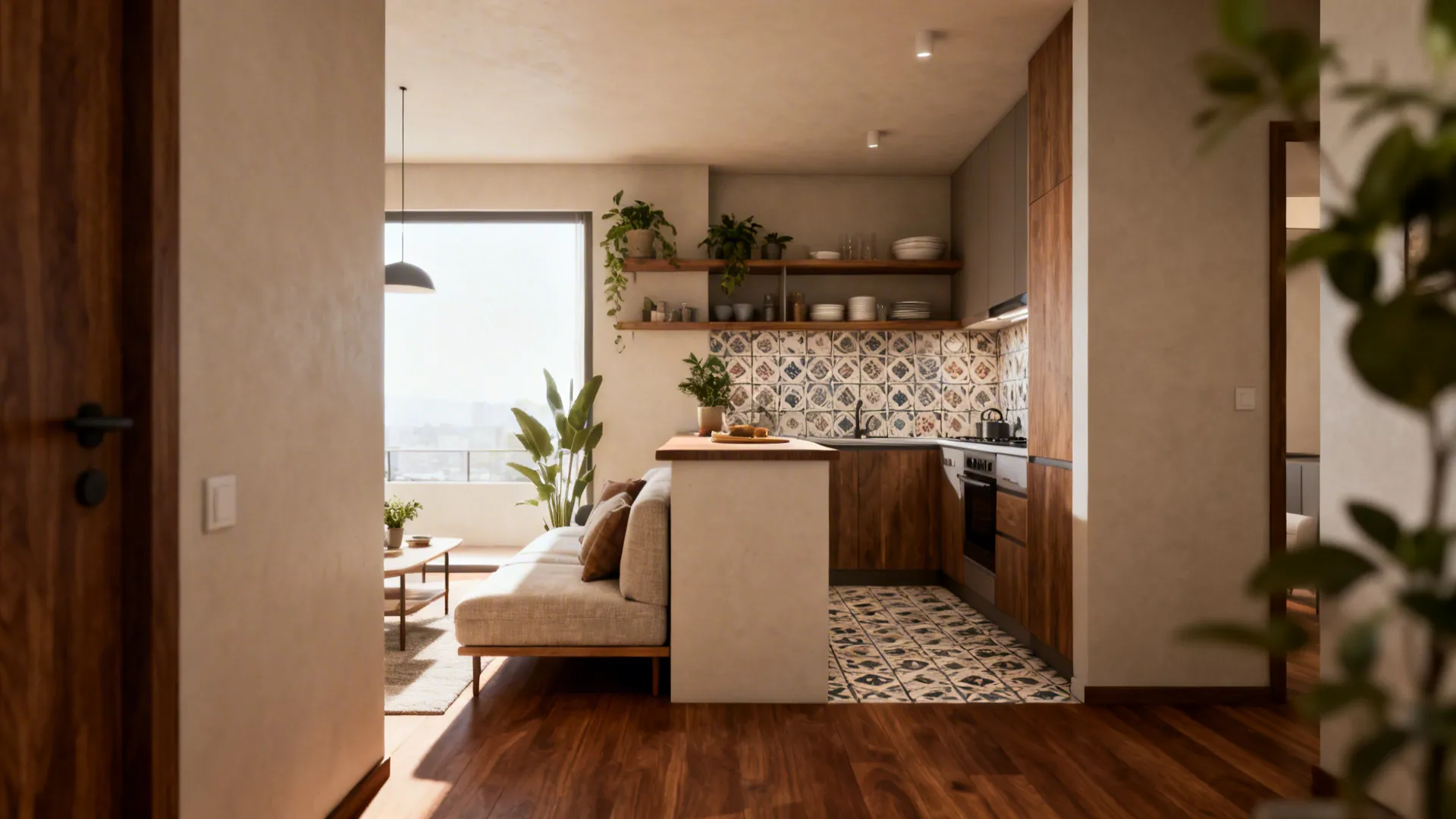 5 Smart Ways to Separate Kitchen and Living Room