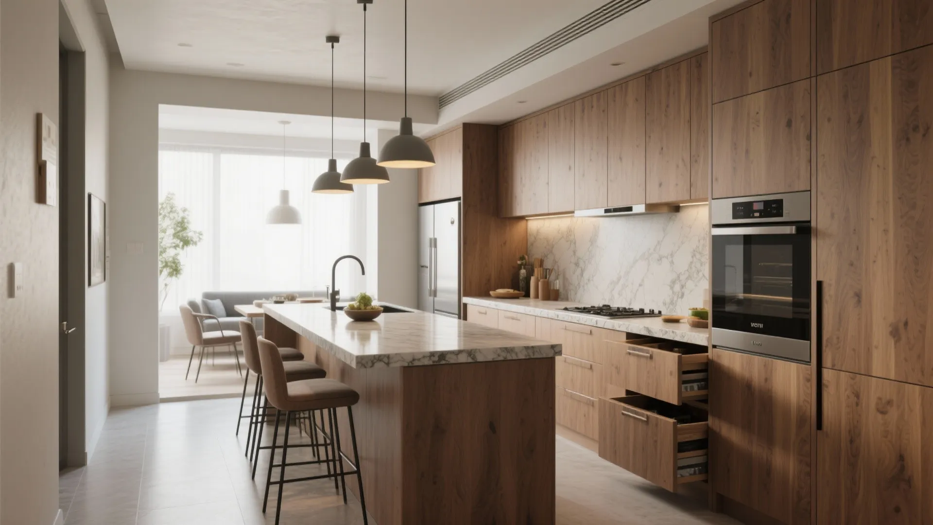 4. Compact Kitchen, Big Impact