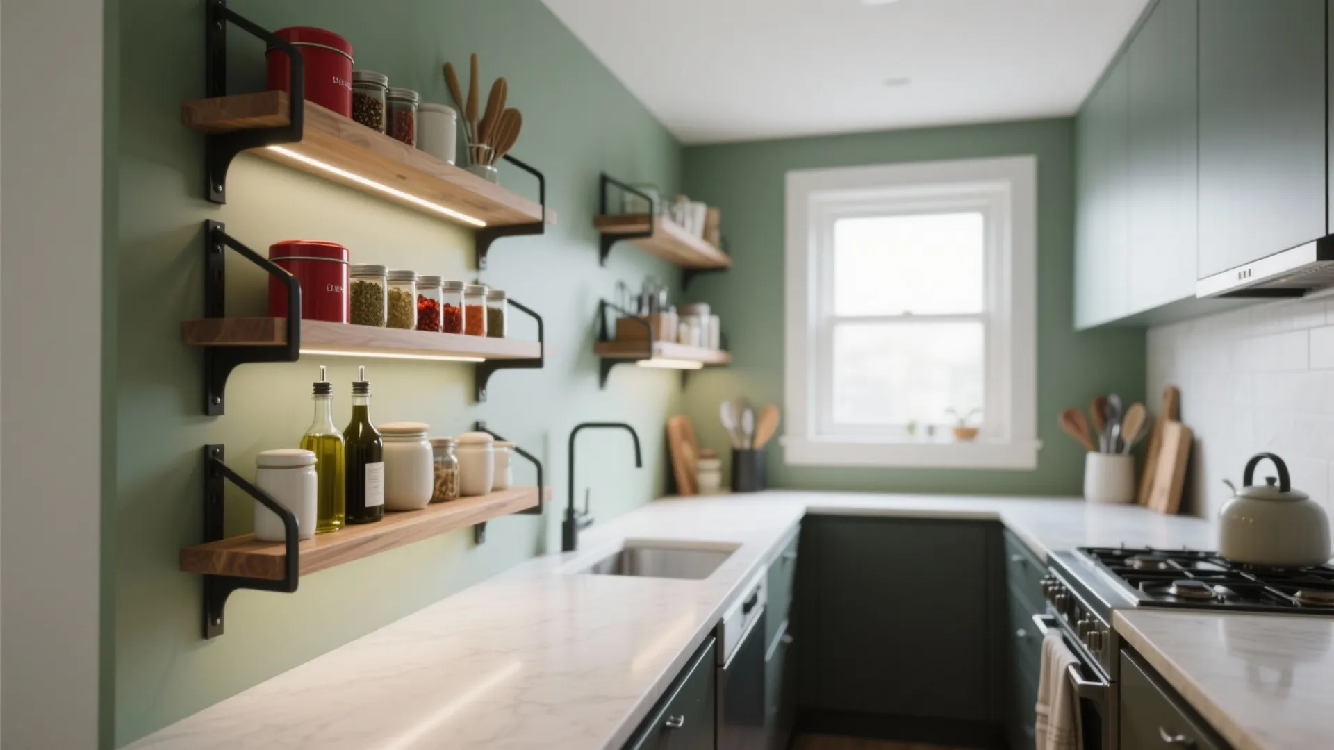 Small Kitchen Shelf Rack: Maximize Space and Style Easily: 1 Minute to Elevate Your Kitchen with Compact Shelf Solutions