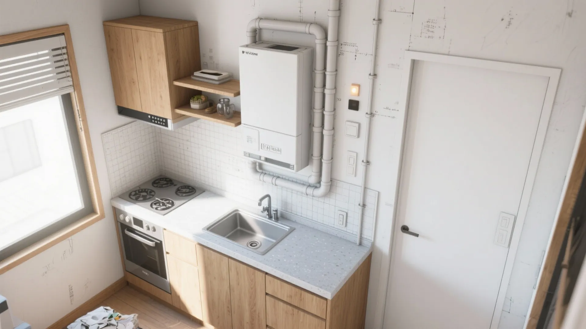 Tips 5: キッチンと水回りは“ユニット×短距離配管”—大阪・京都でも通用する現実解