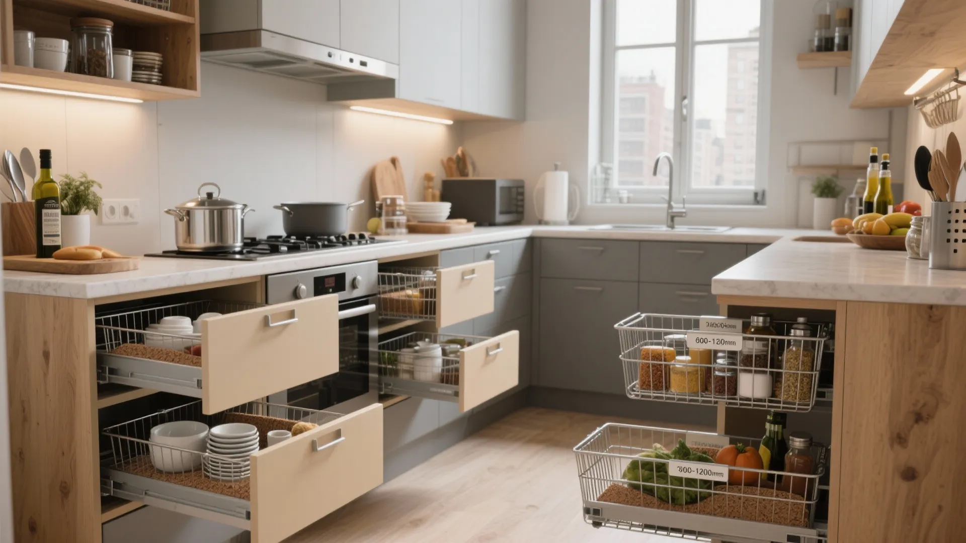 Kitchen Basket Size Catalogue: My Space-Saving Toolbox