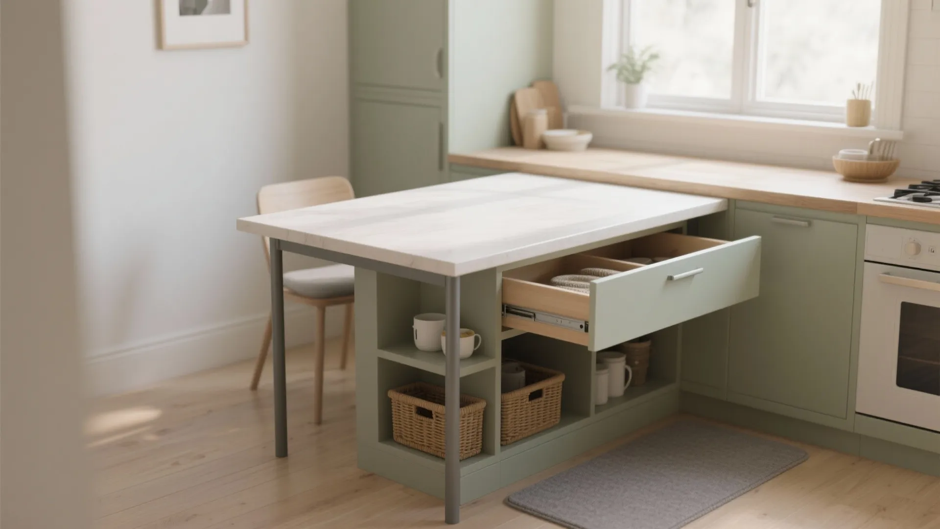 Small Kitchen Table with Storage Underneath: Space-Saving Essentials: Fast-Track Guide to a Clutter-Free Compact Kitchen