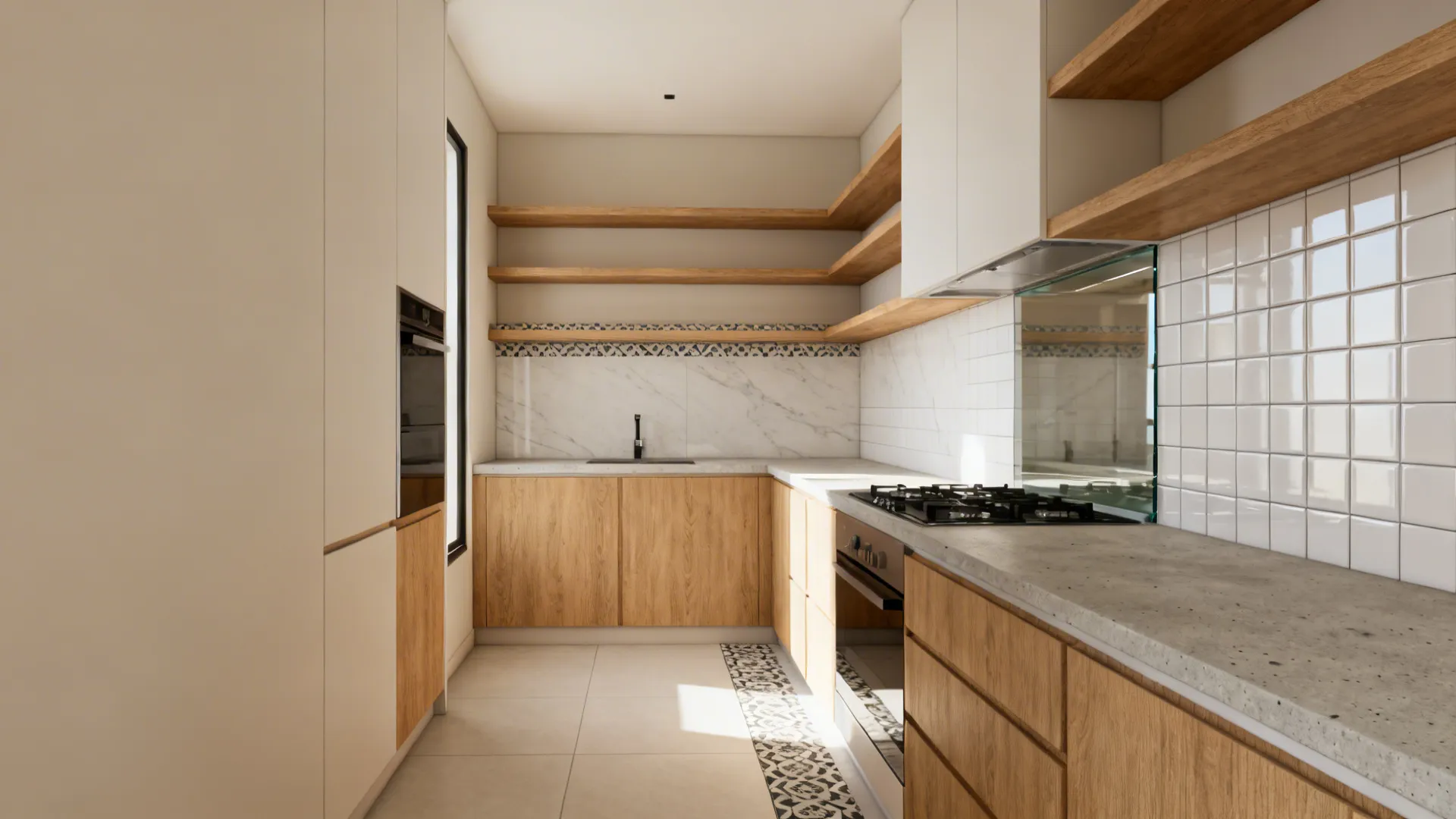 5 Smart Kitchen Tiles Design Ideas for Small Spaces