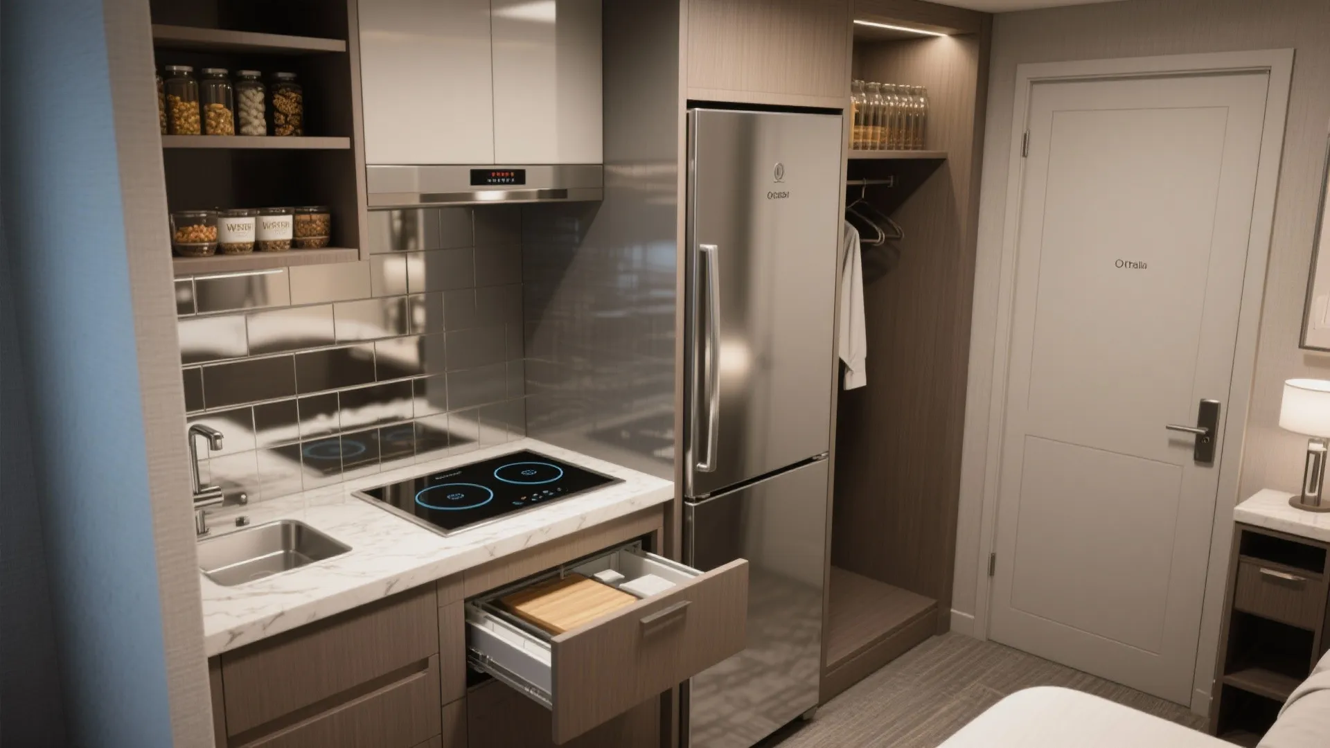 4. Compact kitchenettes that punch above their size