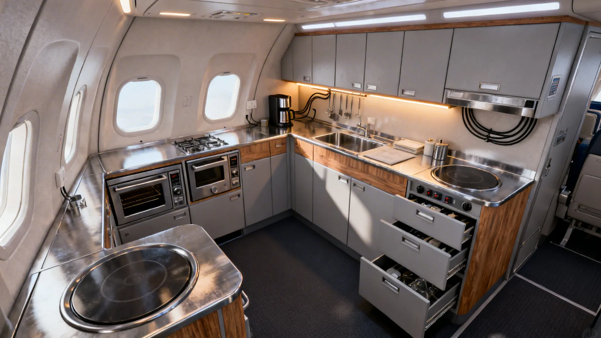 Compact L-Shape Workflow