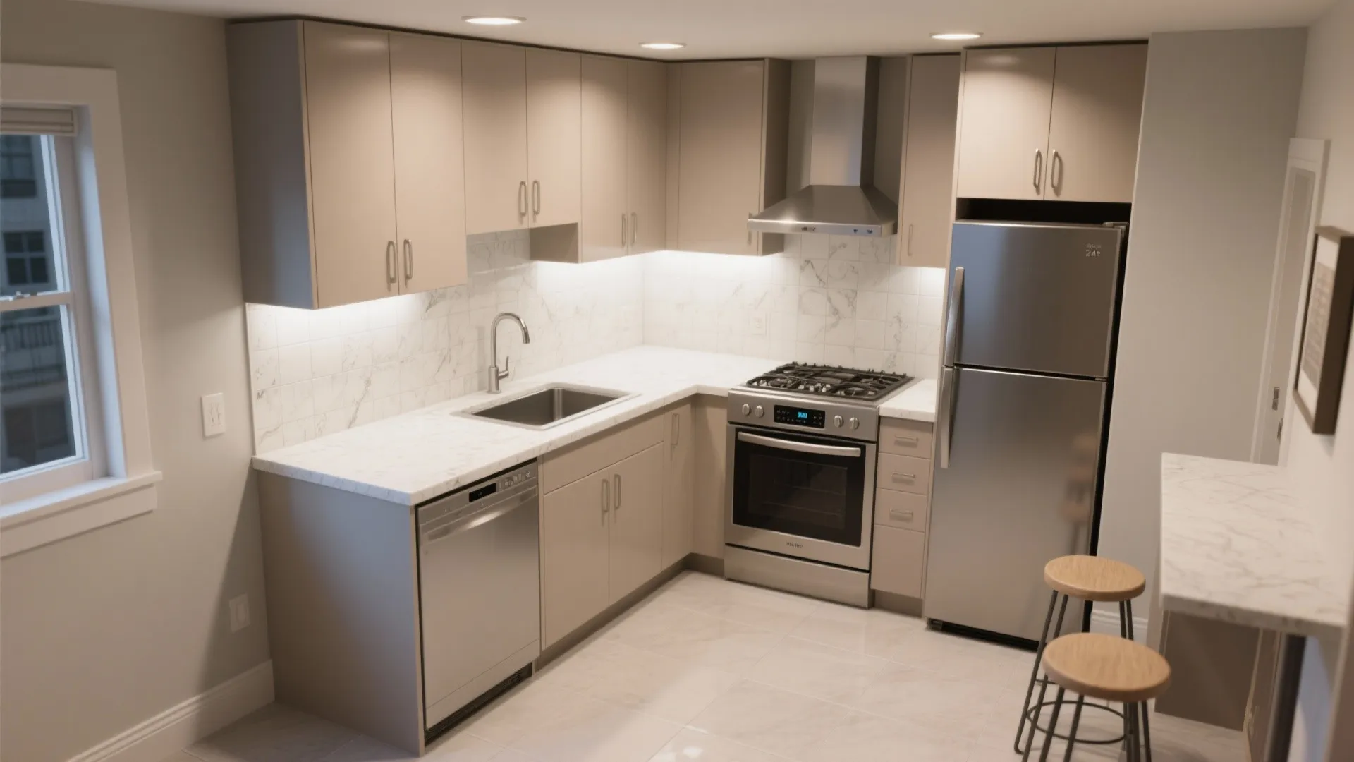 Small L Shaped Kitchen Design Ideas: Space-Smart Inspiration: Fast-Track Guide to Maximizing L-Shaped Kitchens in 1 Minute