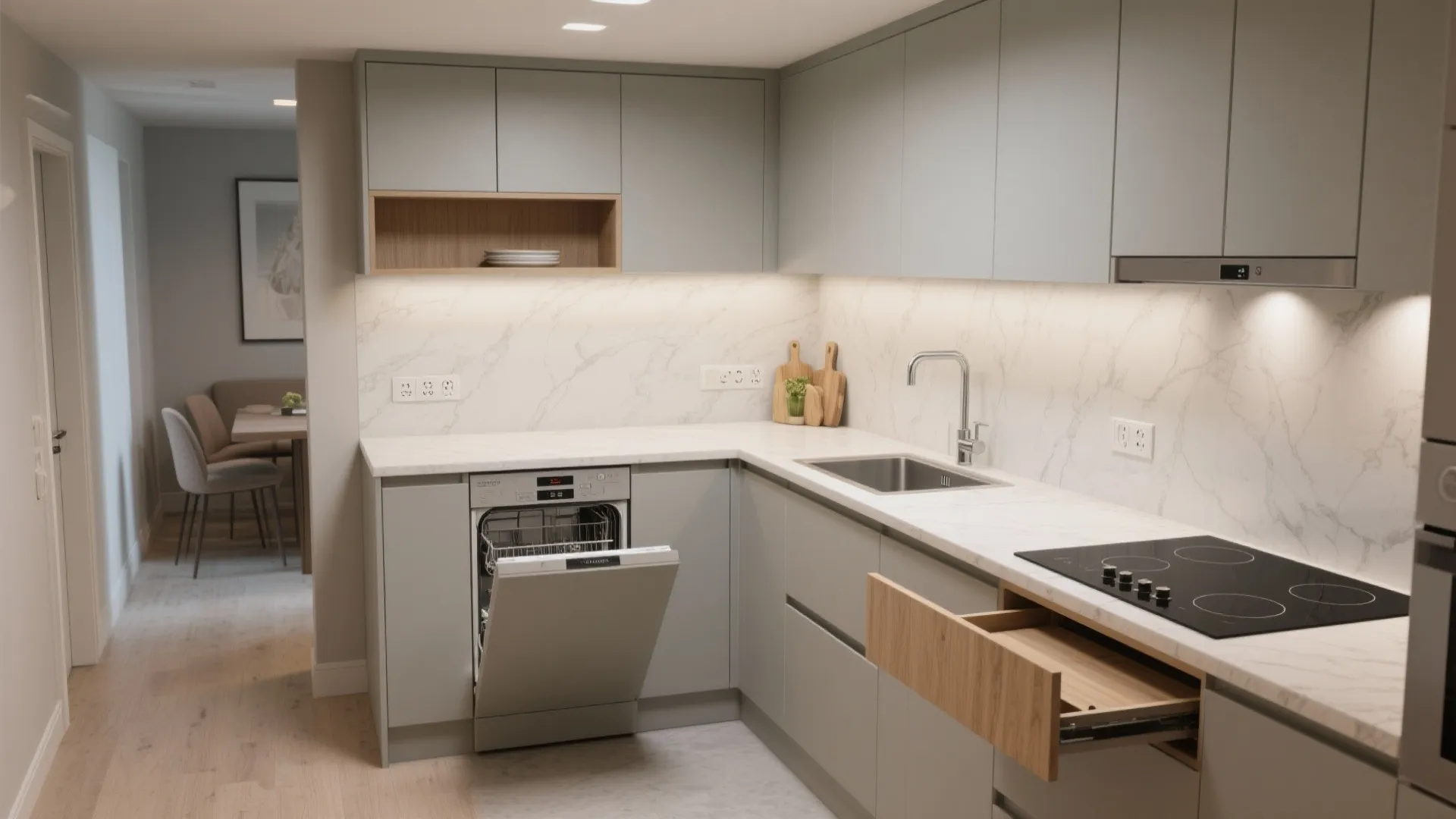 Compact L-Shape That Lives Like a U