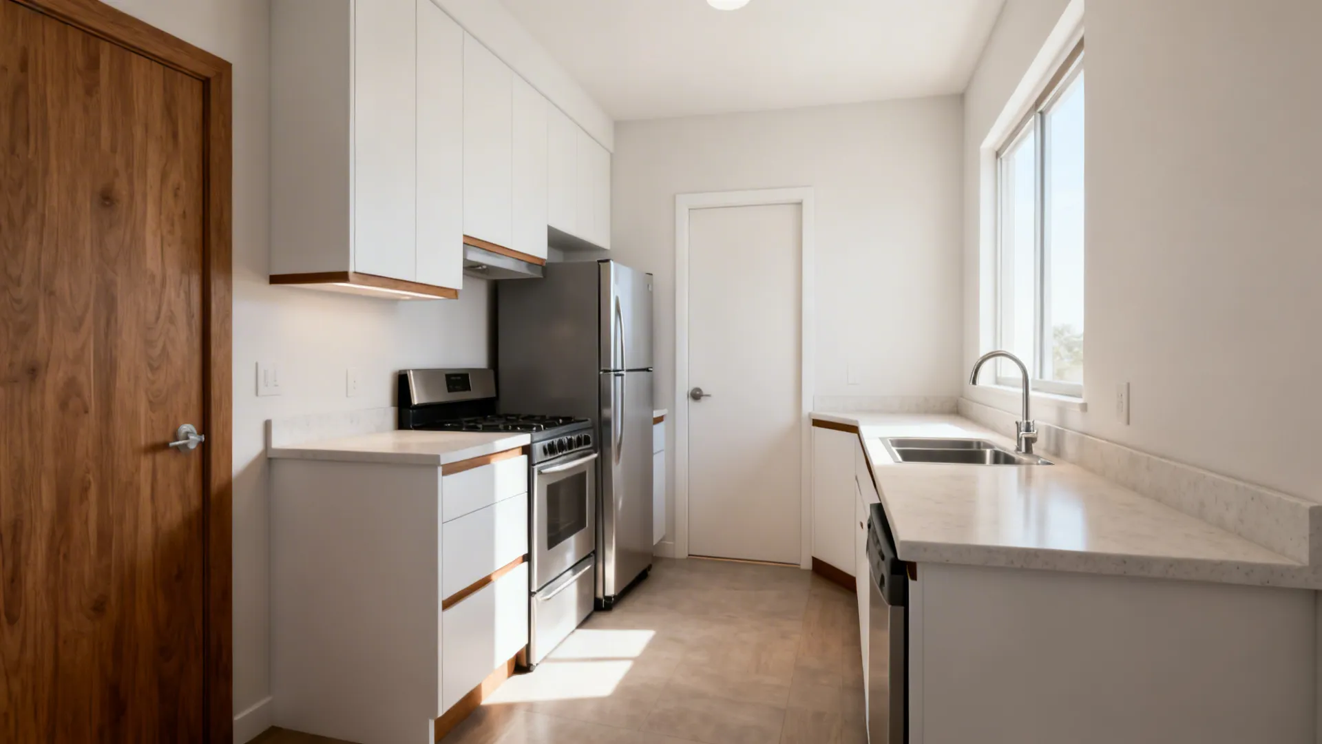 L-Shaped Layout for Small Footprints