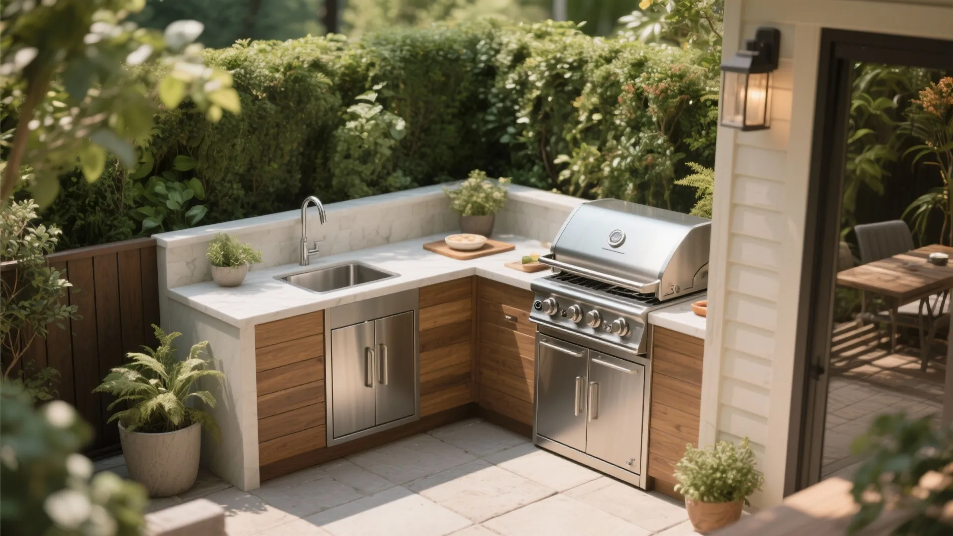 2. Compact L-Shaped Layout