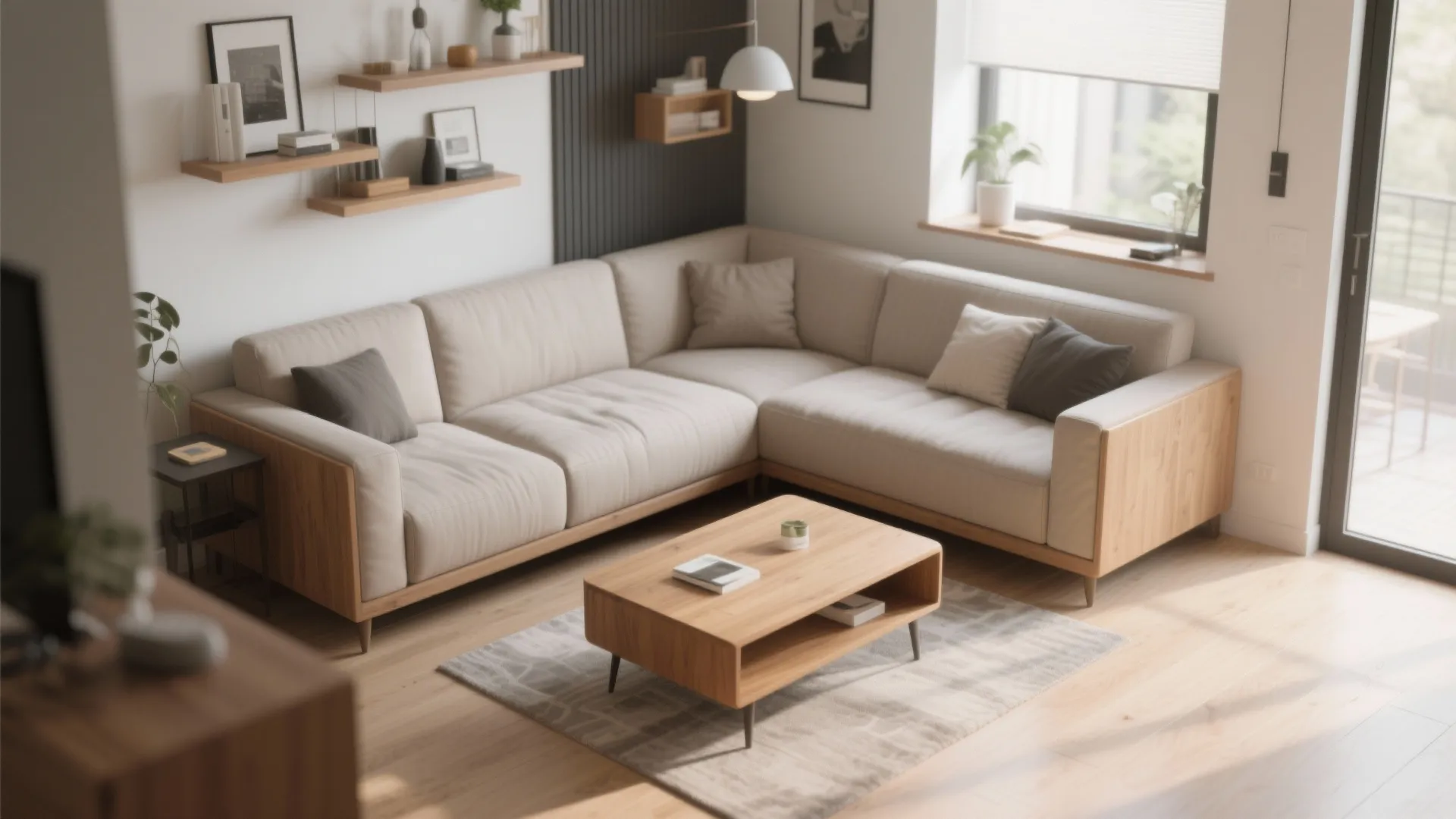 7. Compact L-Shaped Layouts