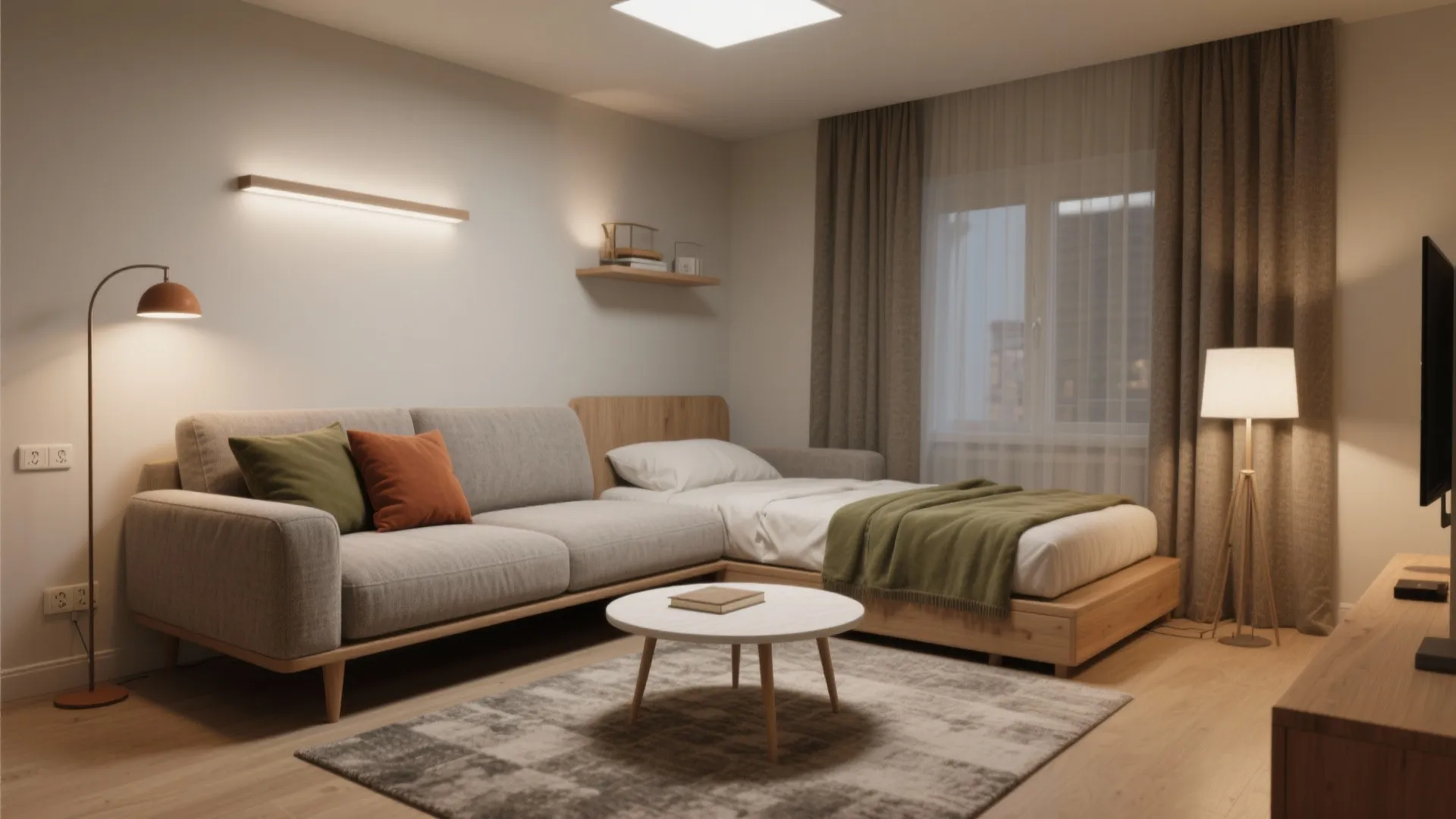 L-Shaped Sofa Bed for Small Spaces: Smart Solutions for Cozy Living: 1 Minute to Smarter Seating—Quick Guide for Maximum Comfort in Minimal Space