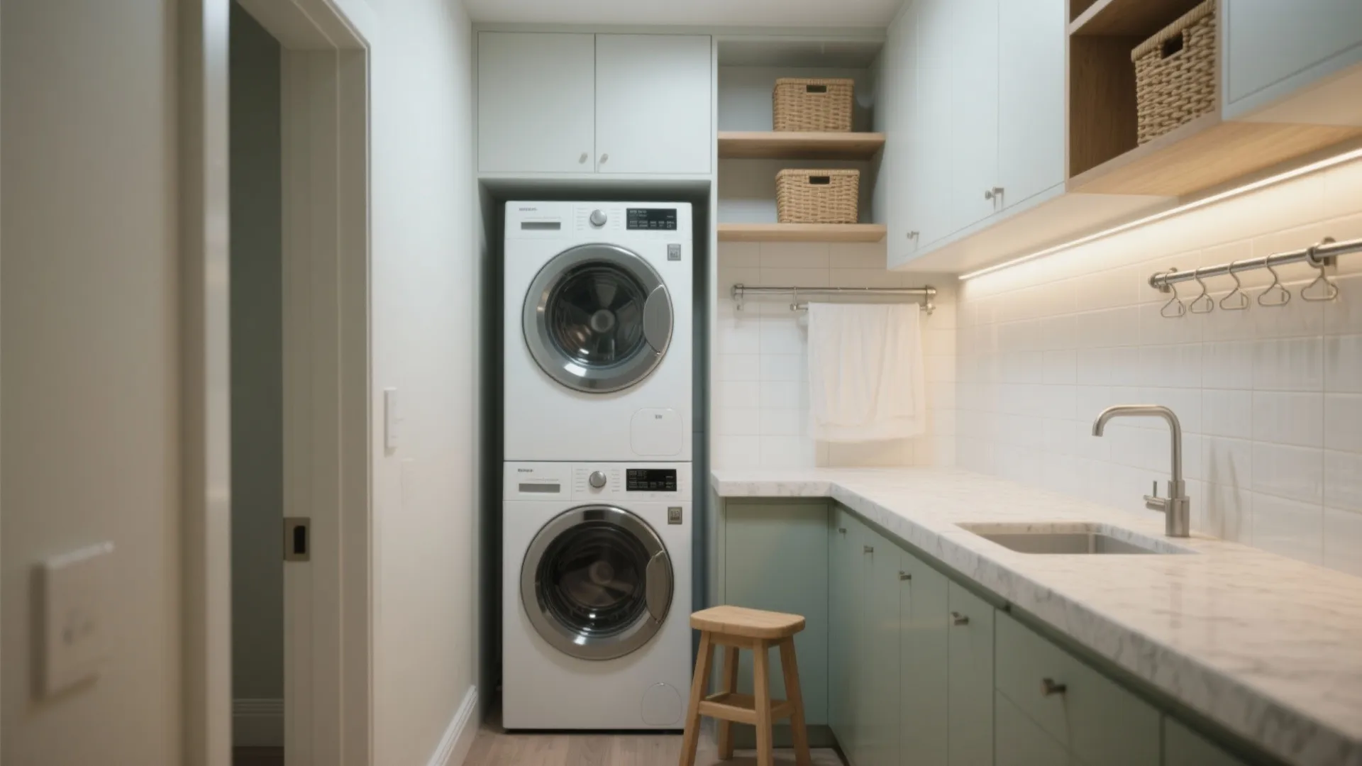 5 Laundry Room Ideas for Small Spaces: Space-savvy design for lavaderos pequeños from a senior interior designer
