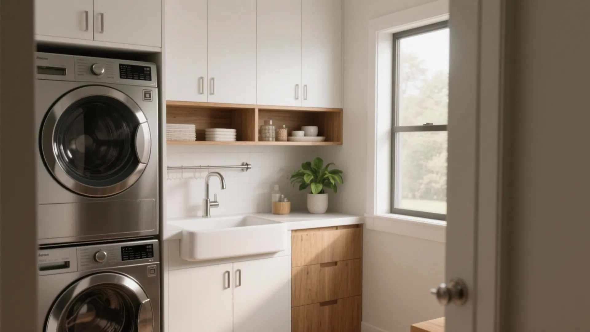 Laundry Room Ideas with Stackables — 5 Smart Layouts: Compact, practical laundry room ideas with stackables that save space and boost workflow